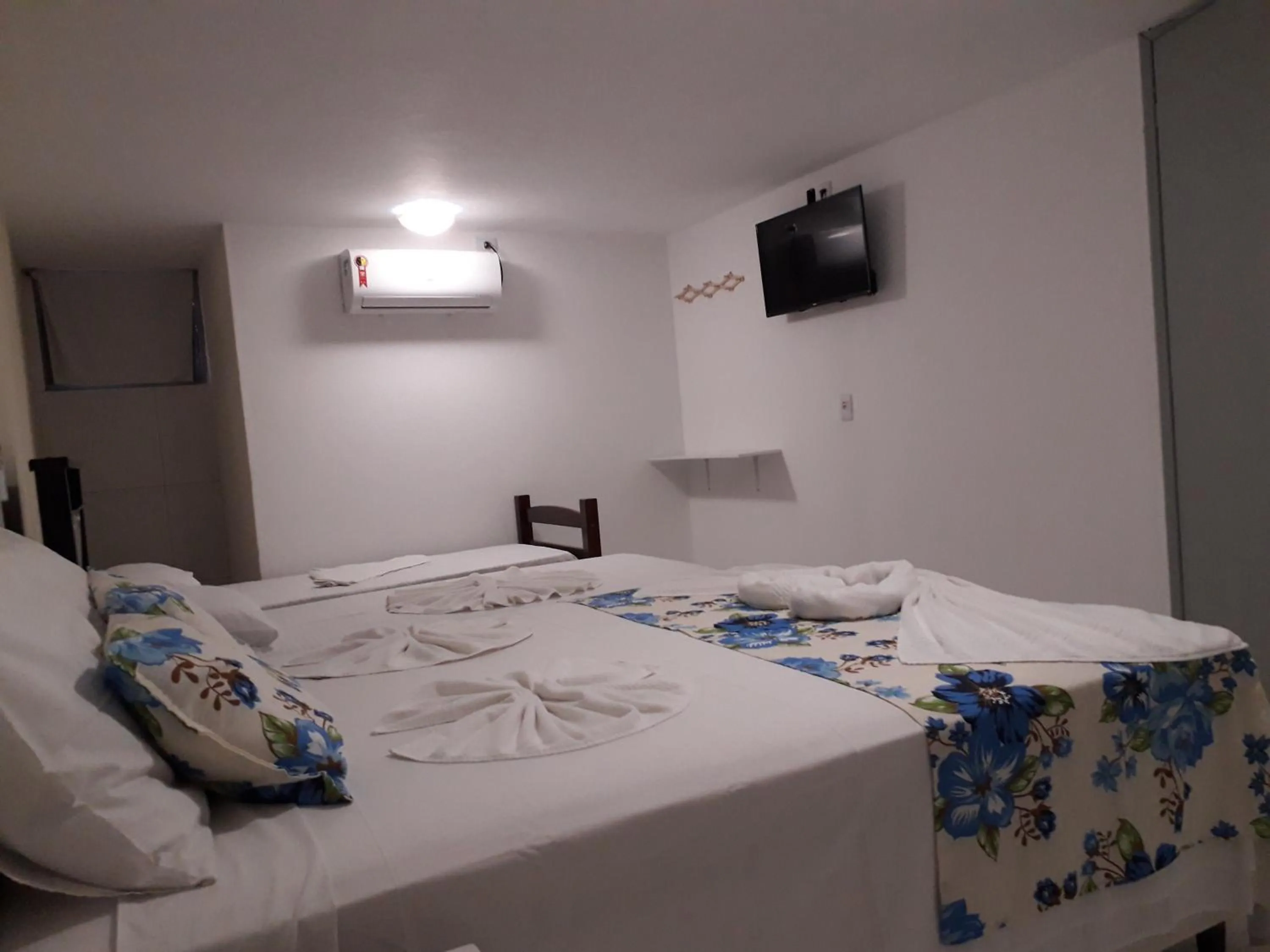 Bed in Pousada Recanto do Sol e Mar