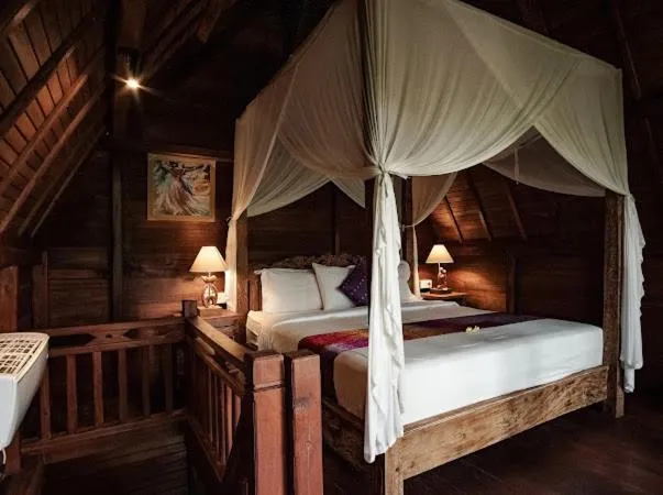 Bed in The Jungle Villa Family