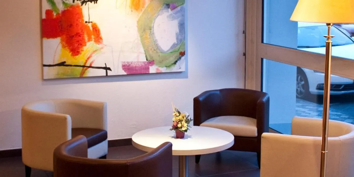 Lobby or reception in BRIT HOTEL Confort Le Limouzi TULLE