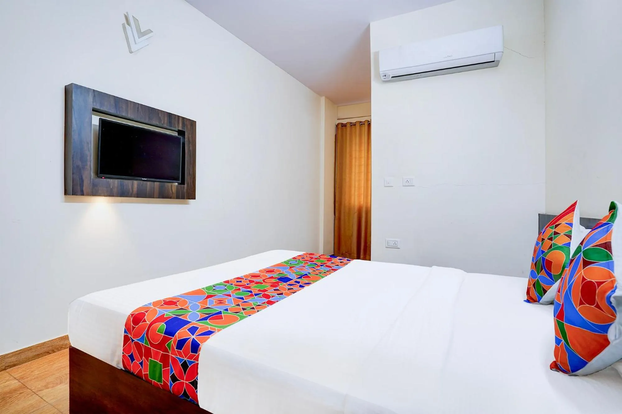 Bed in FabHotel GRK Comforts - Jayanagar