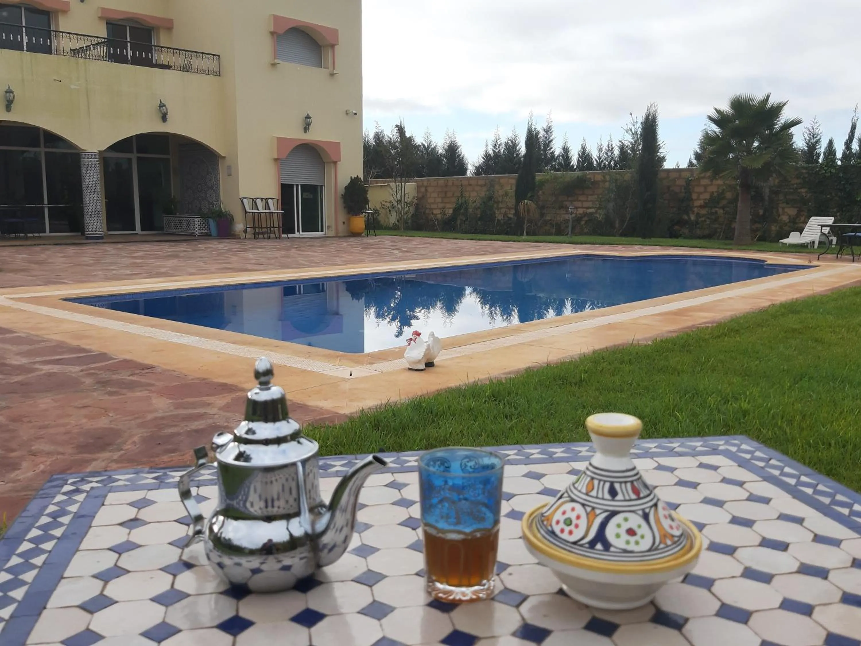 Swimming pool in Riad TANJIL