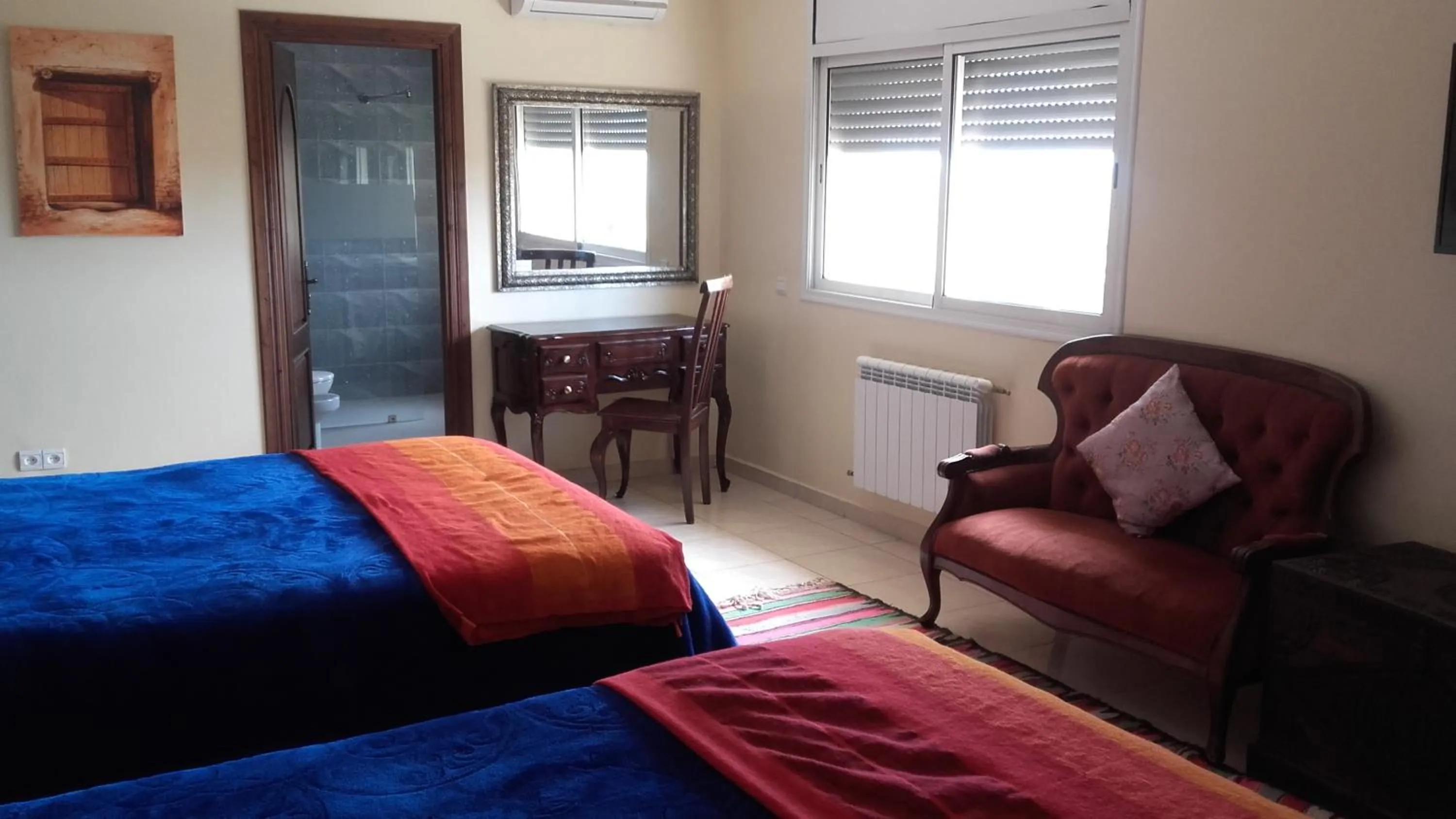 Bedroom, Bed in Riad TANJIL