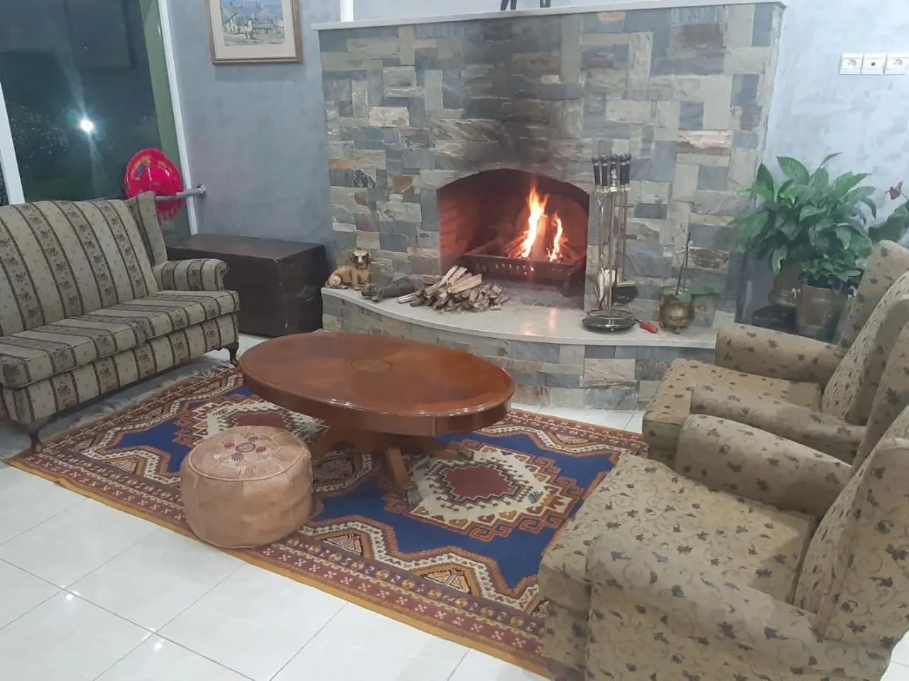 Seating area in Riad TANJIL