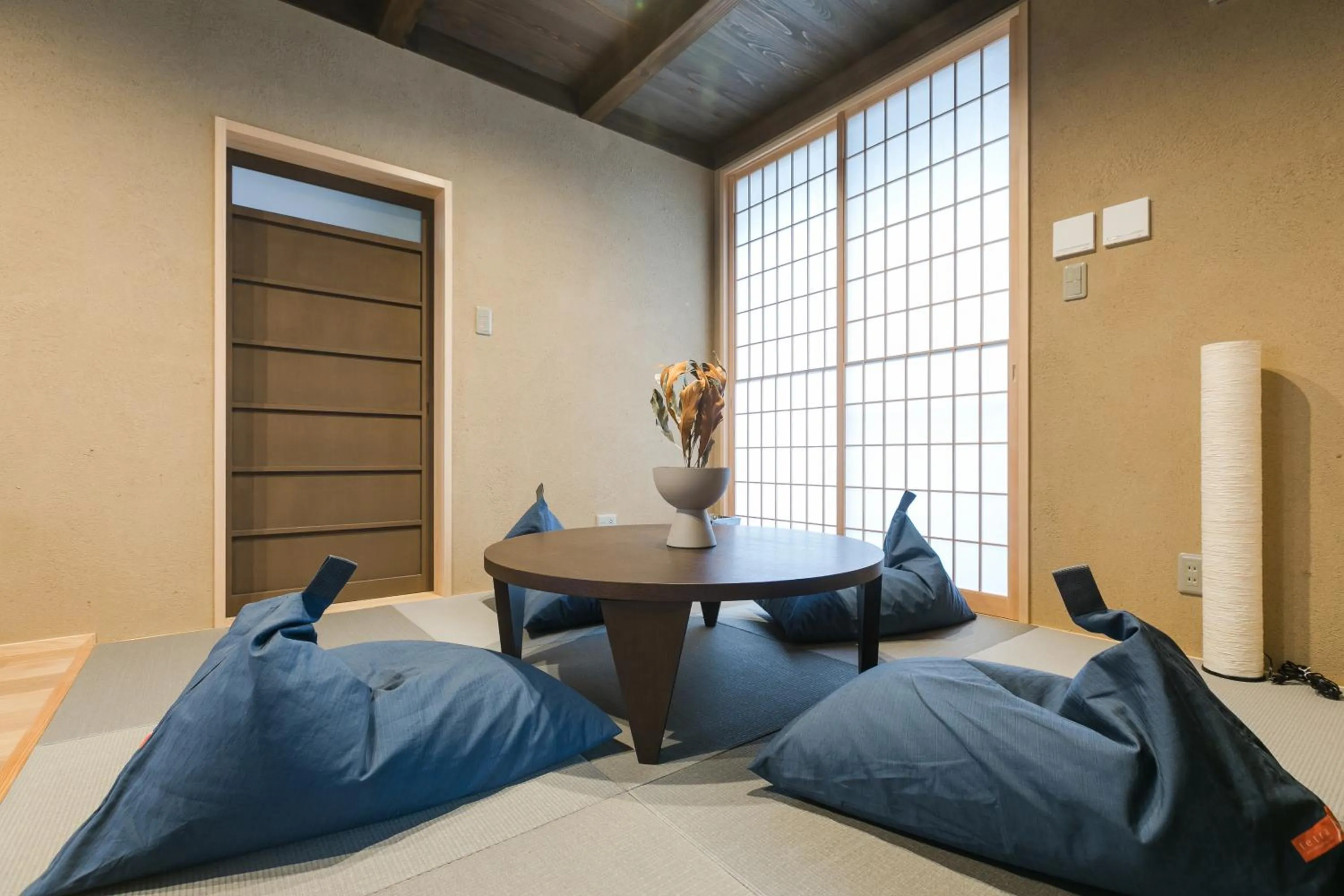 Living room, Bed in No.8 Kyoto
