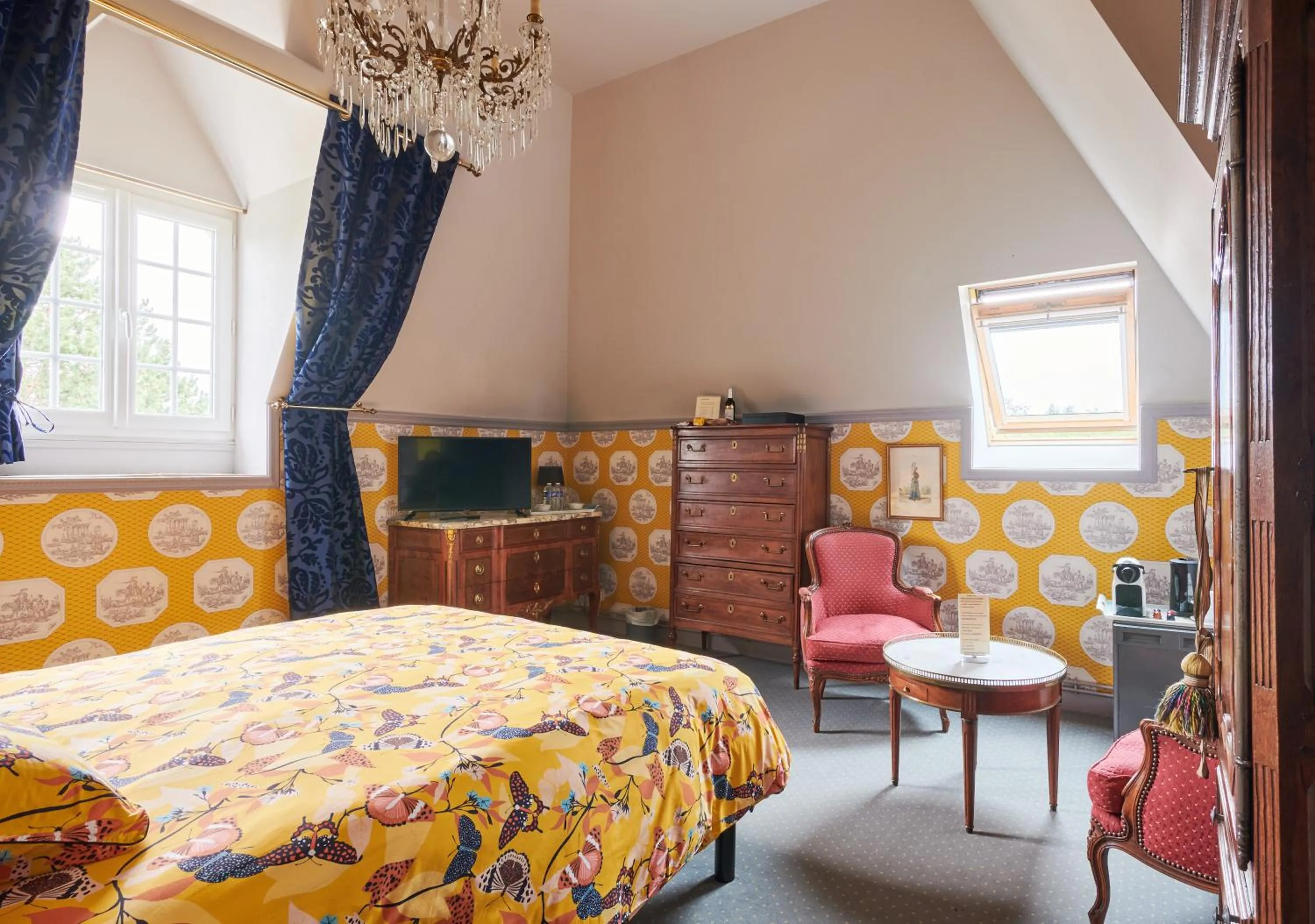 Bed in Manoir des Lions de Tourgéville