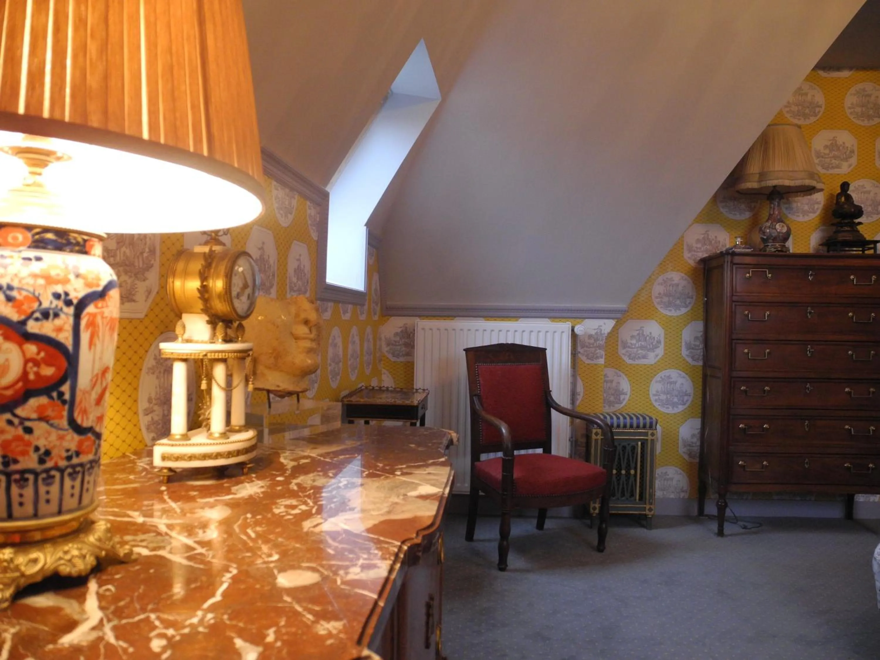 Decorative detail in Manoir des Lions de Tourgéville