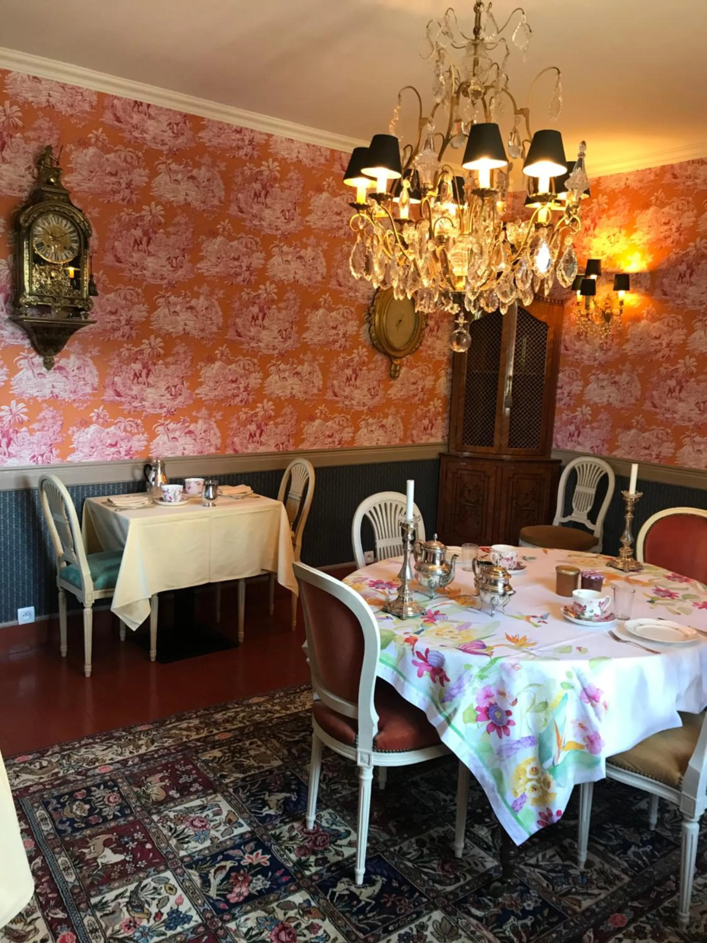 Dining area in Manoir des Lions de Tourgéville