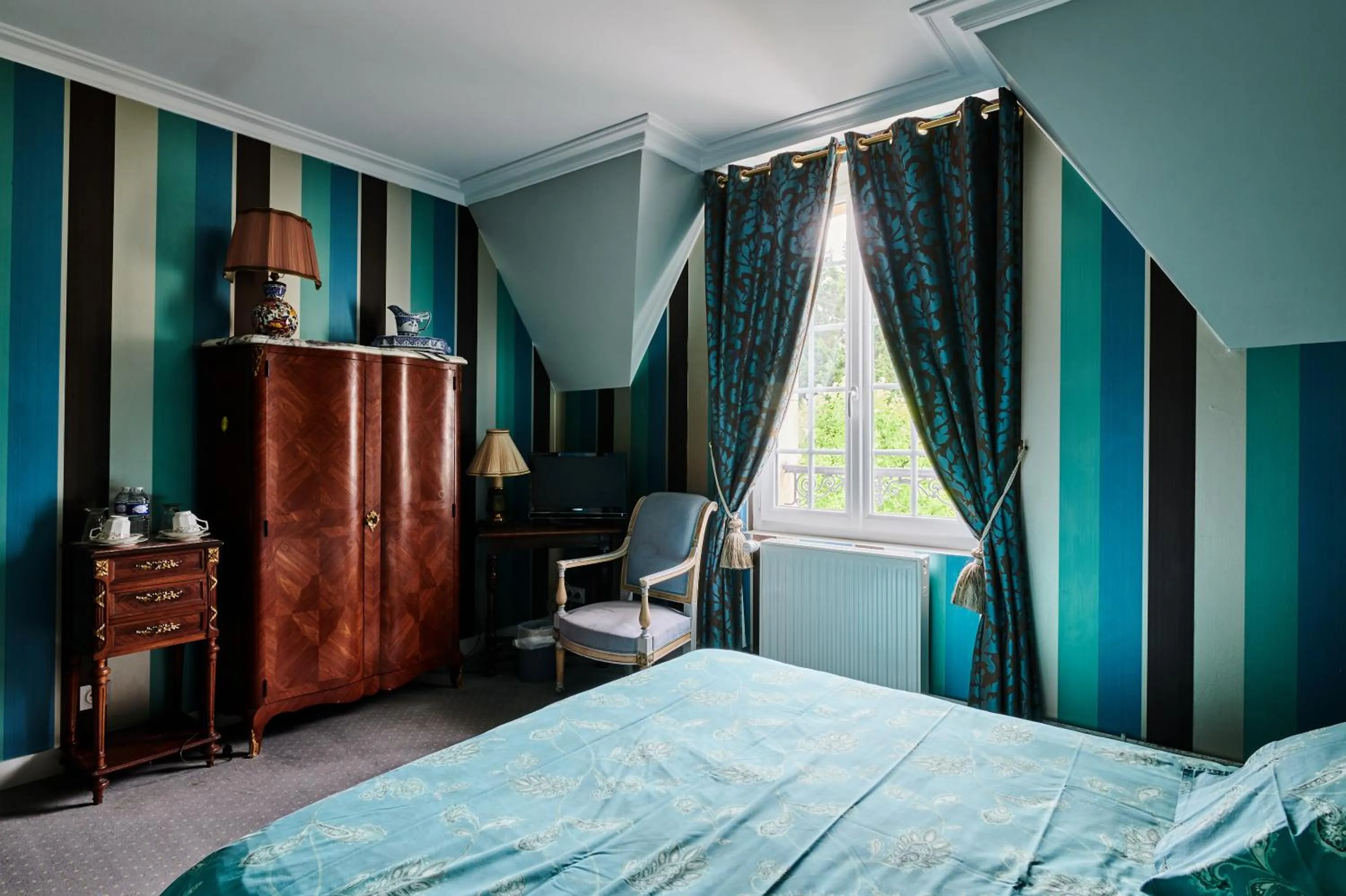 Bed in Manoir des Lions de Tourgéville