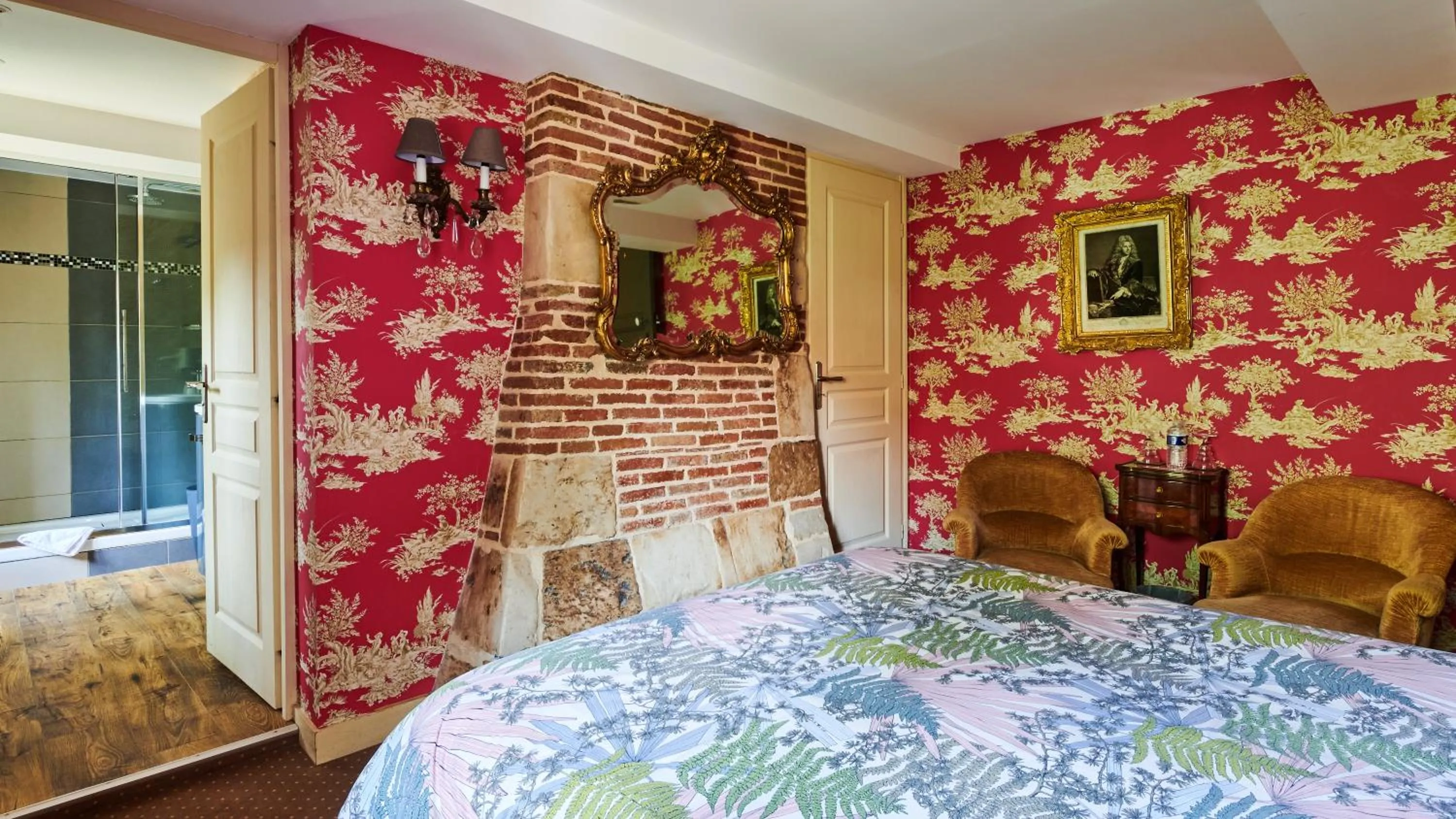 Bed in Manoir des Lions de Tourgéville