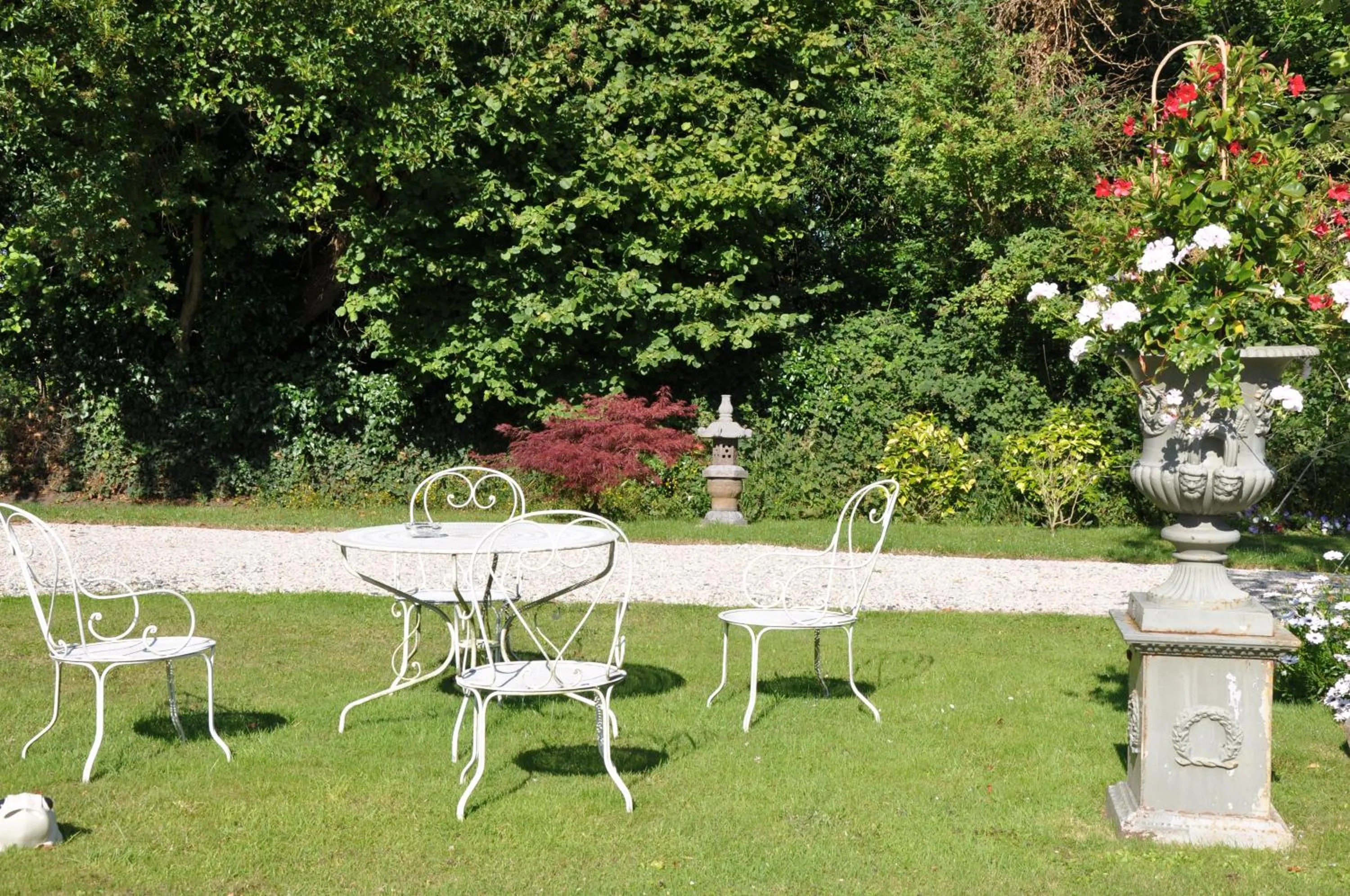 Garden in Manoir des Lions de Tourgéville