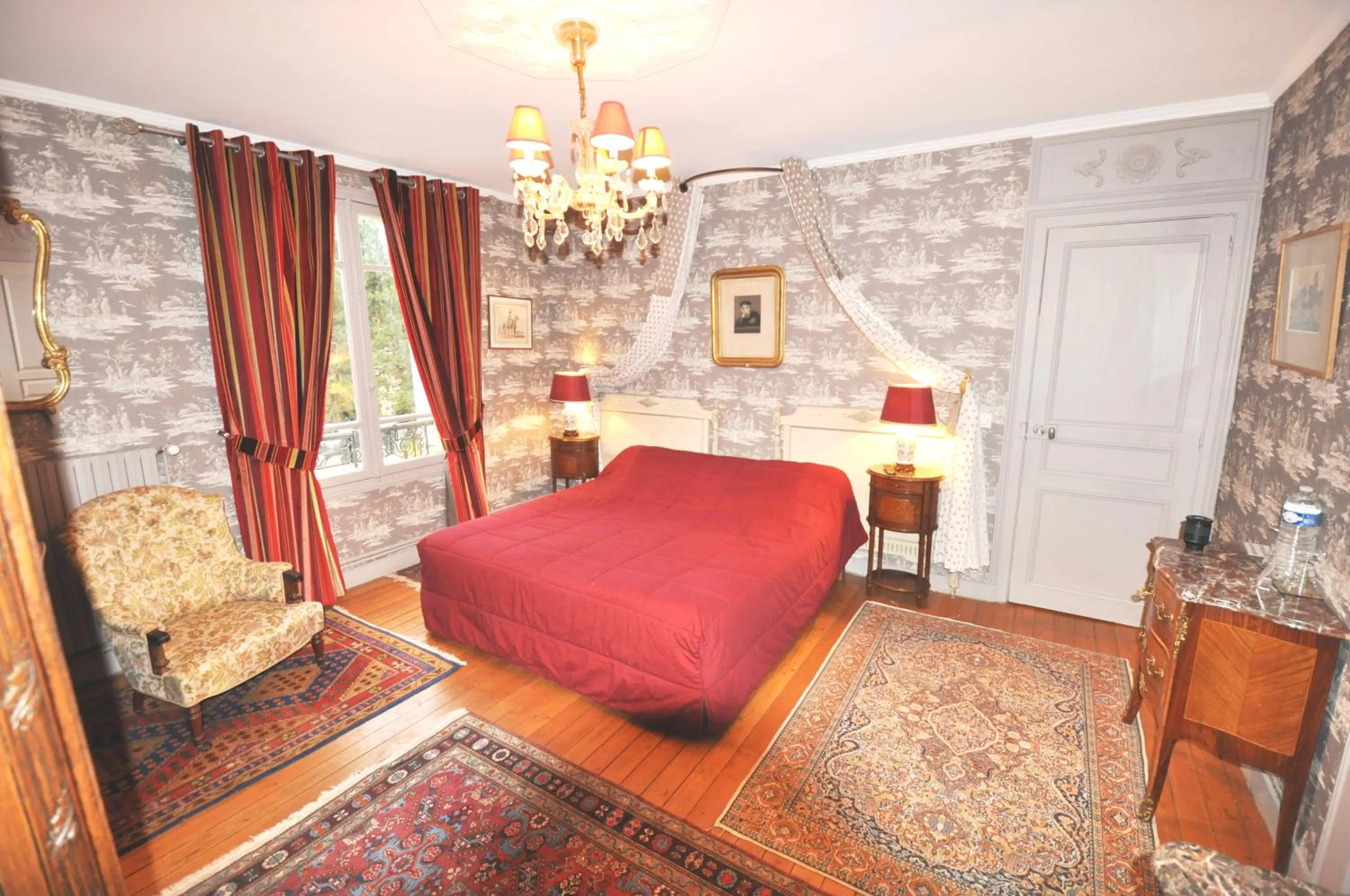 Bed in Manoir des Lions de Tourgéville