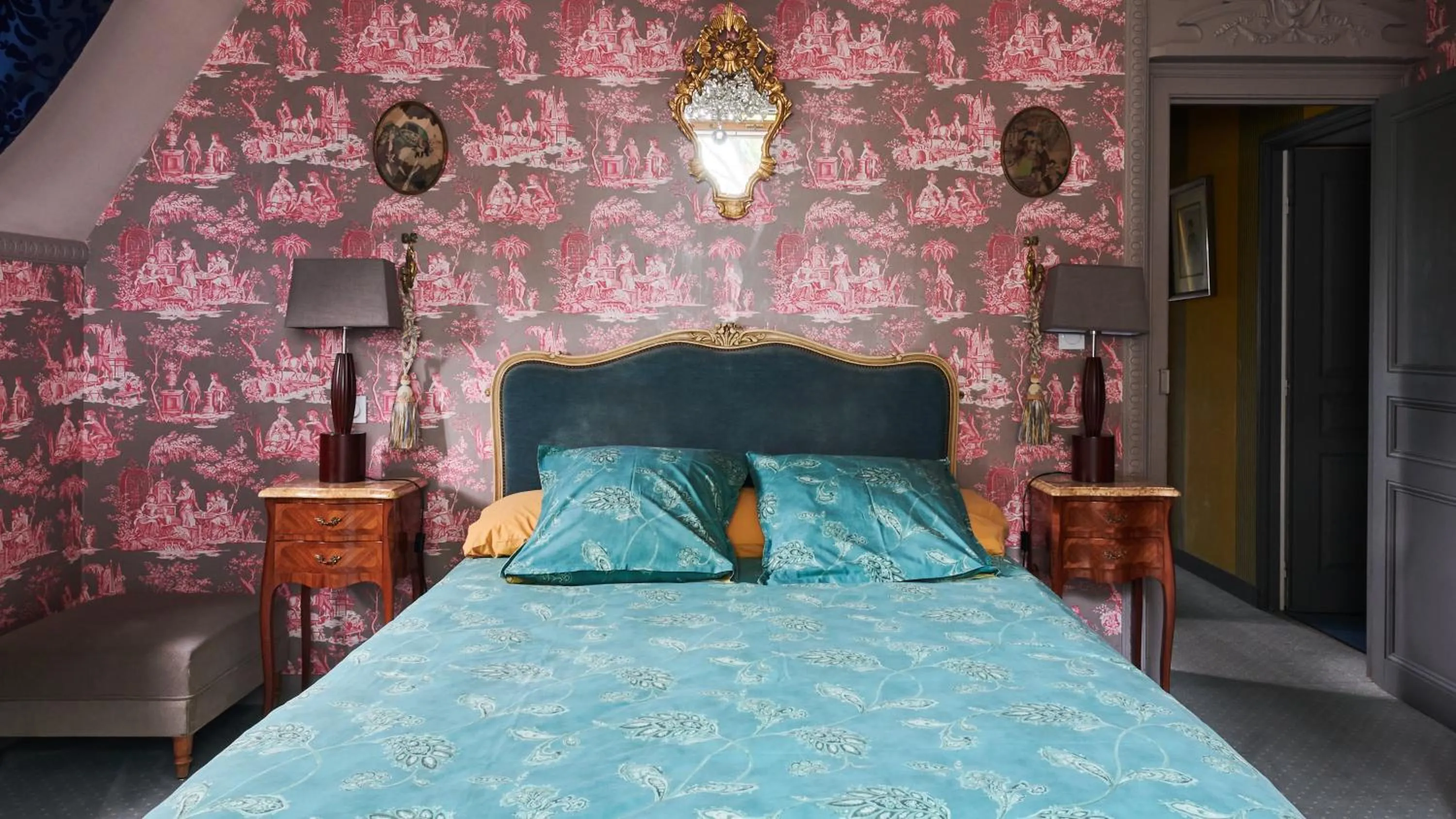 Bed in Manoir des Lions de Tourgéville