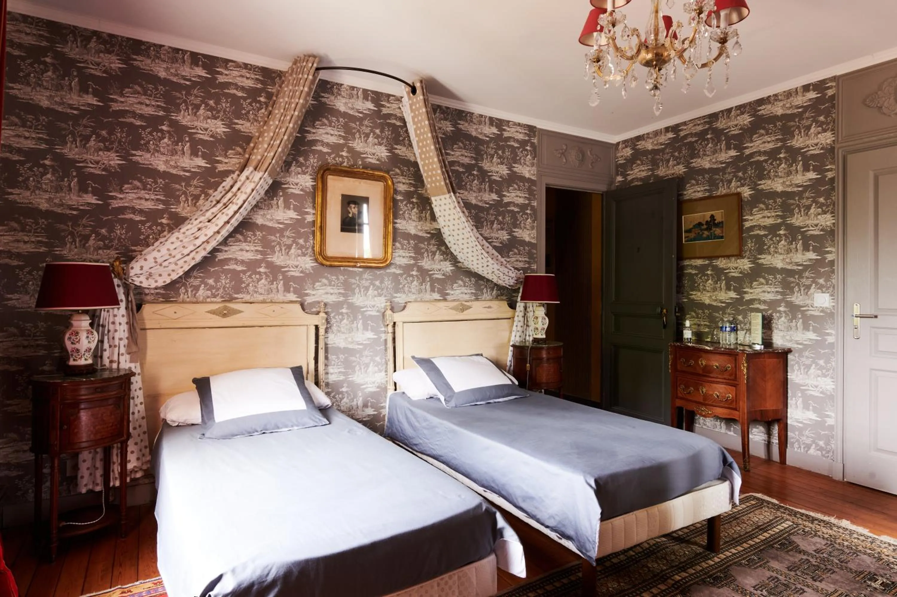 Bed in Manoir des Lions de Tourgéville