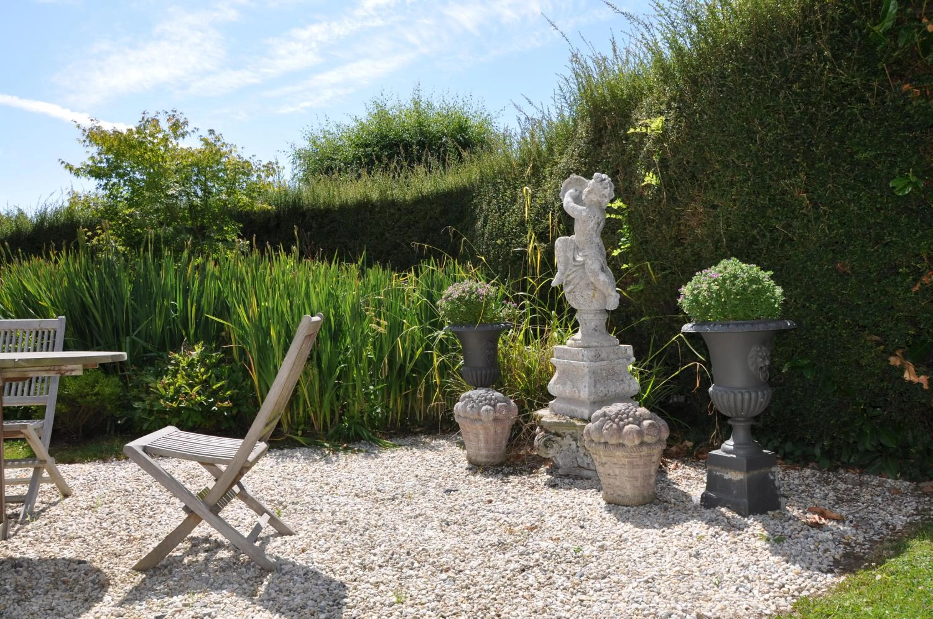 Garden in Manoir des Lions de Tourgéville