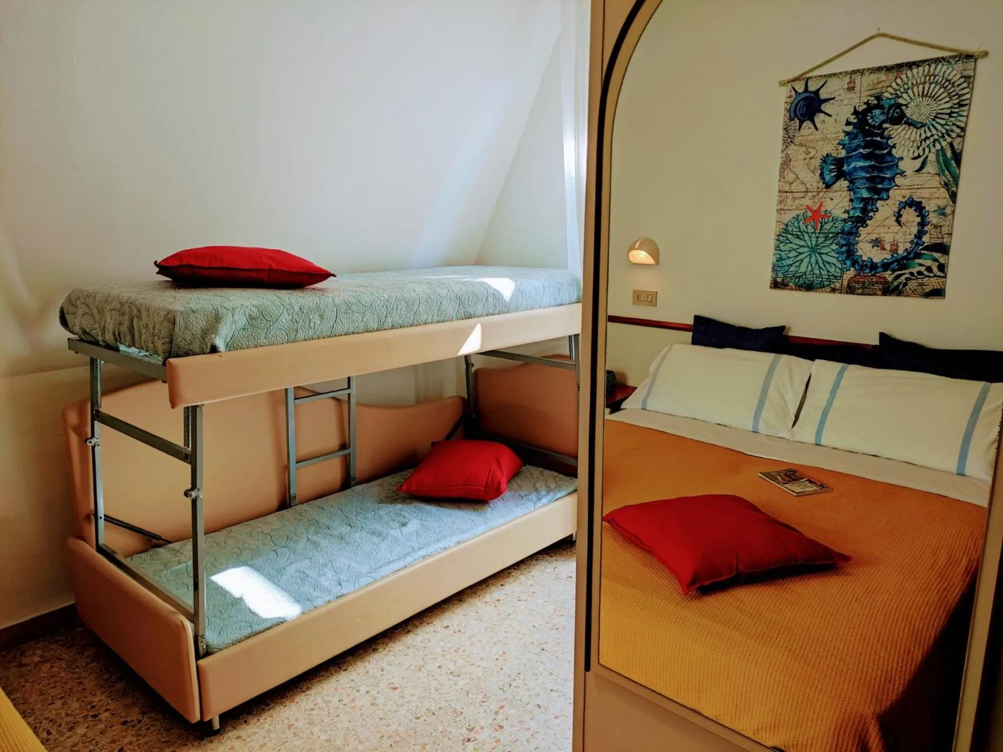 Bedroom in Hotel Adria B&B - Colazione fino alle 12