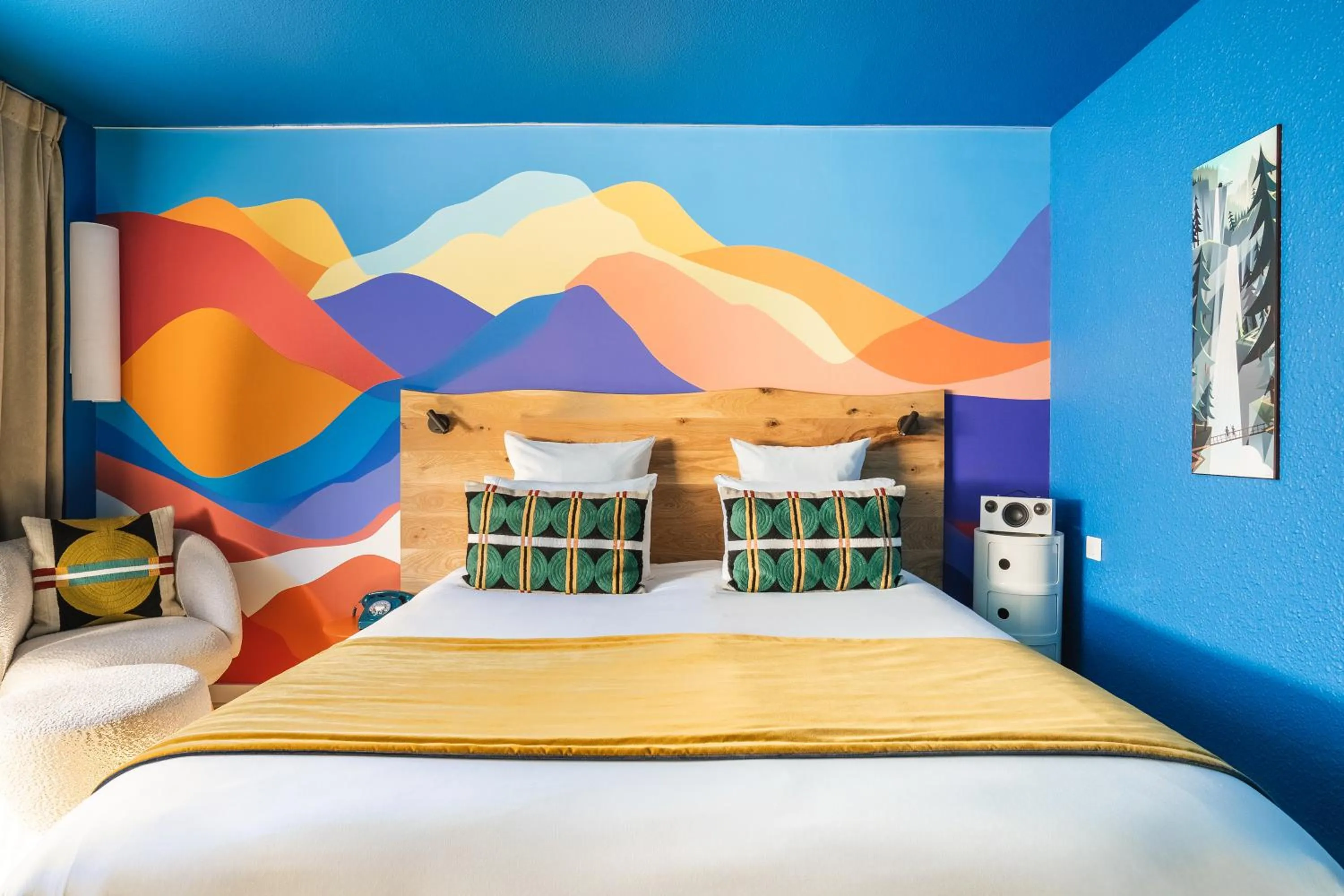 Bedroom, Bed in Big Sky Hotel & Spa