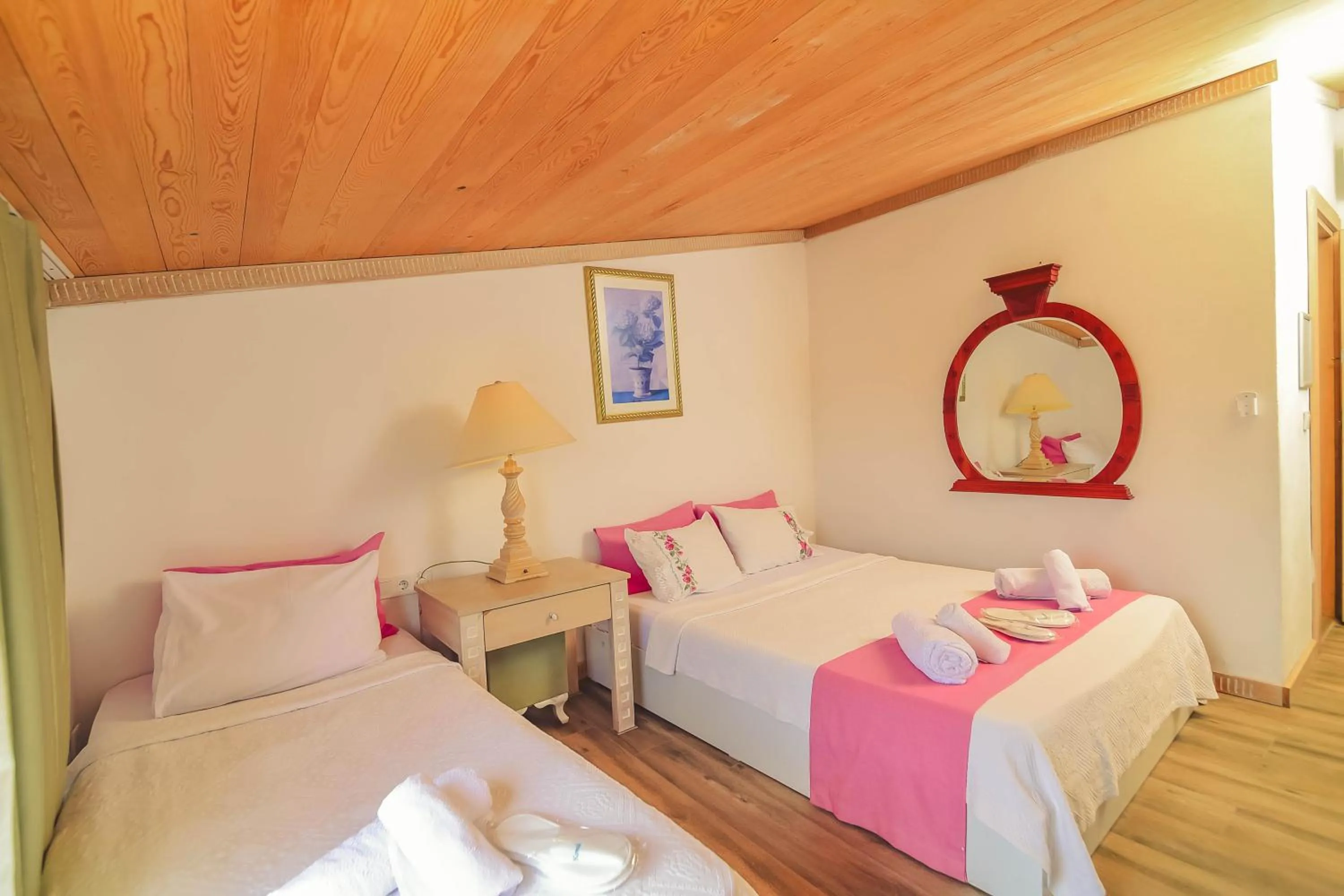 Bed in Alacati Asmali Konak Hotel