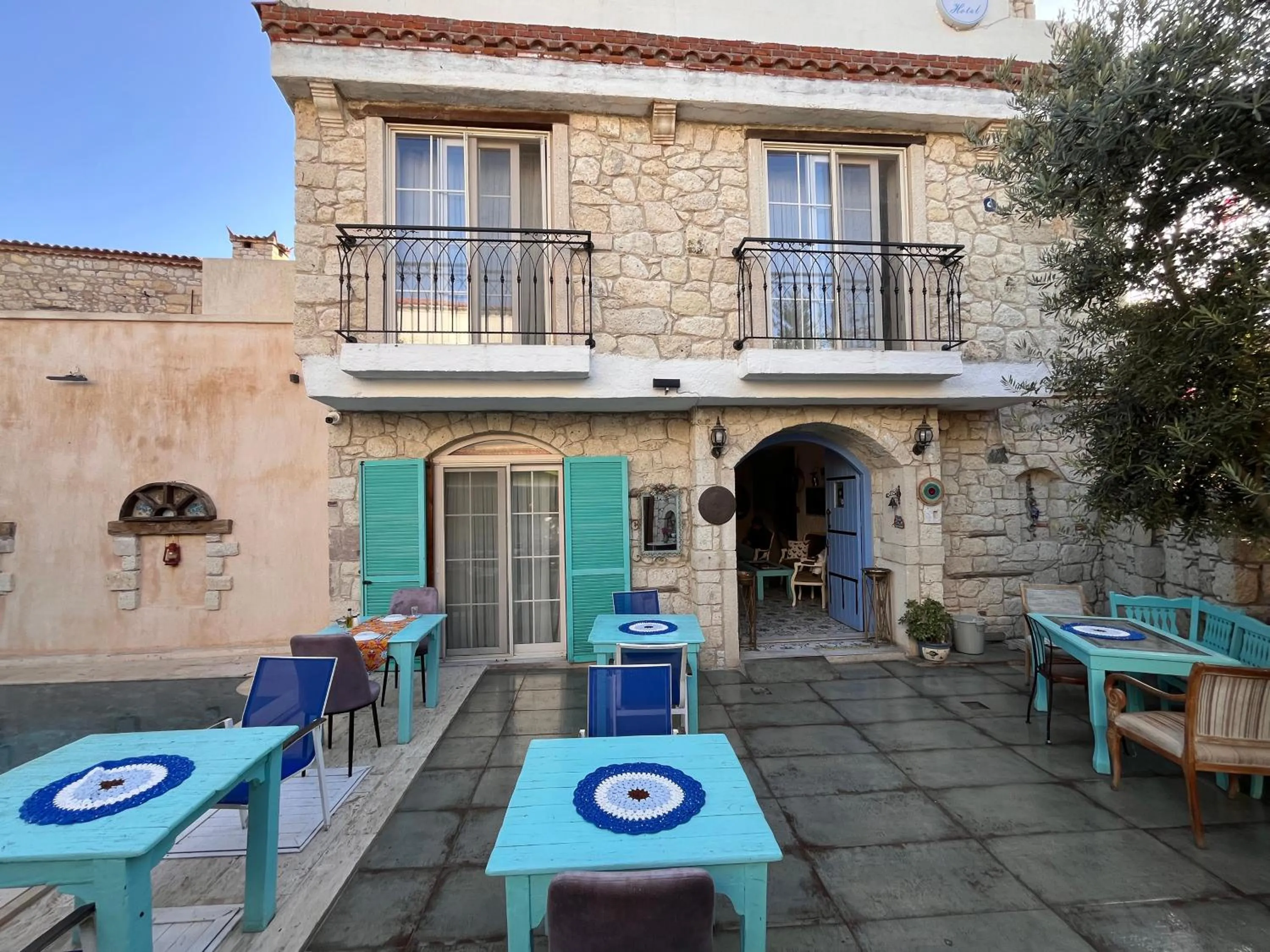 Property building in Alacati Asmali Konak Hotel