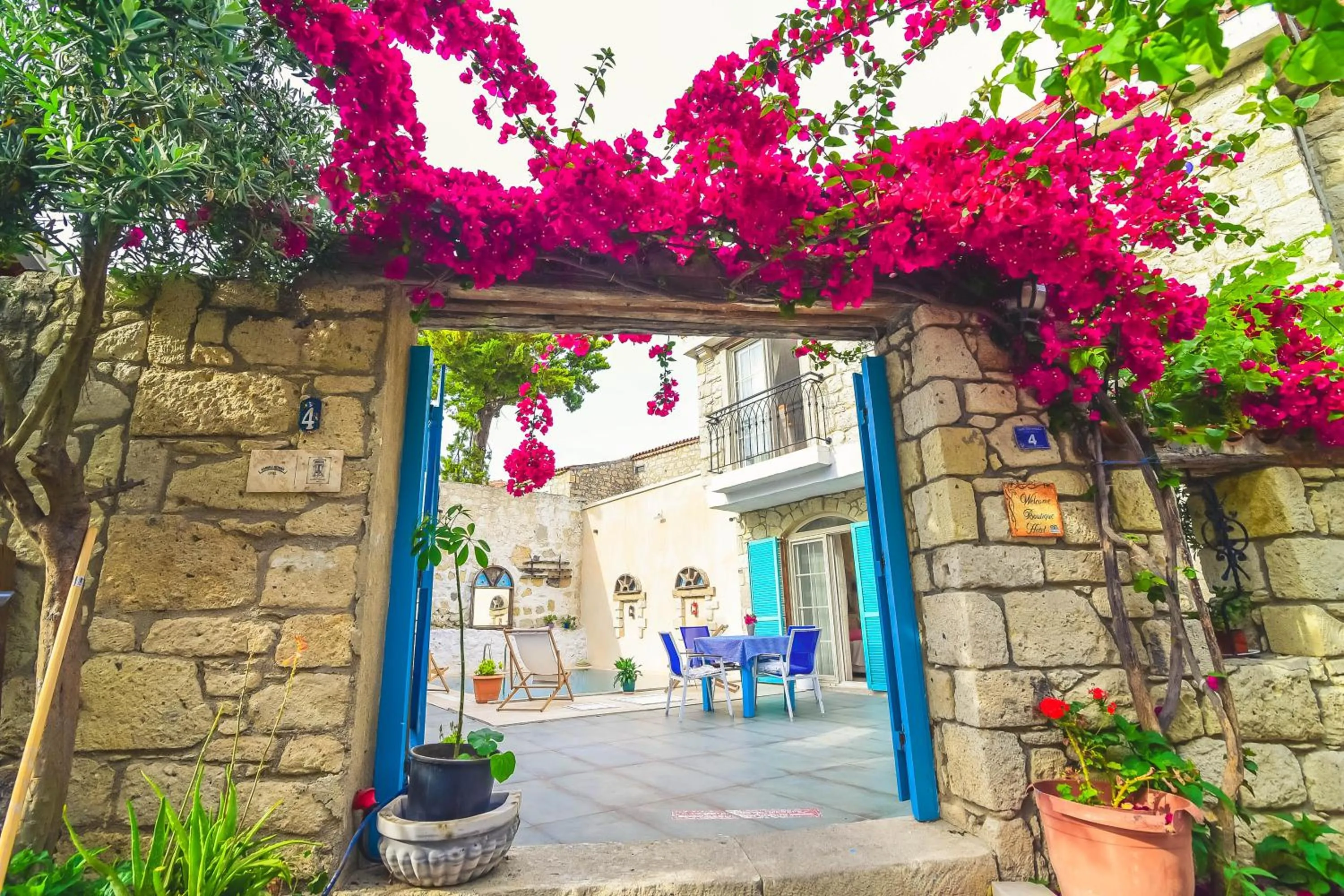 Property building in Alacati Asmali Konak Hotel