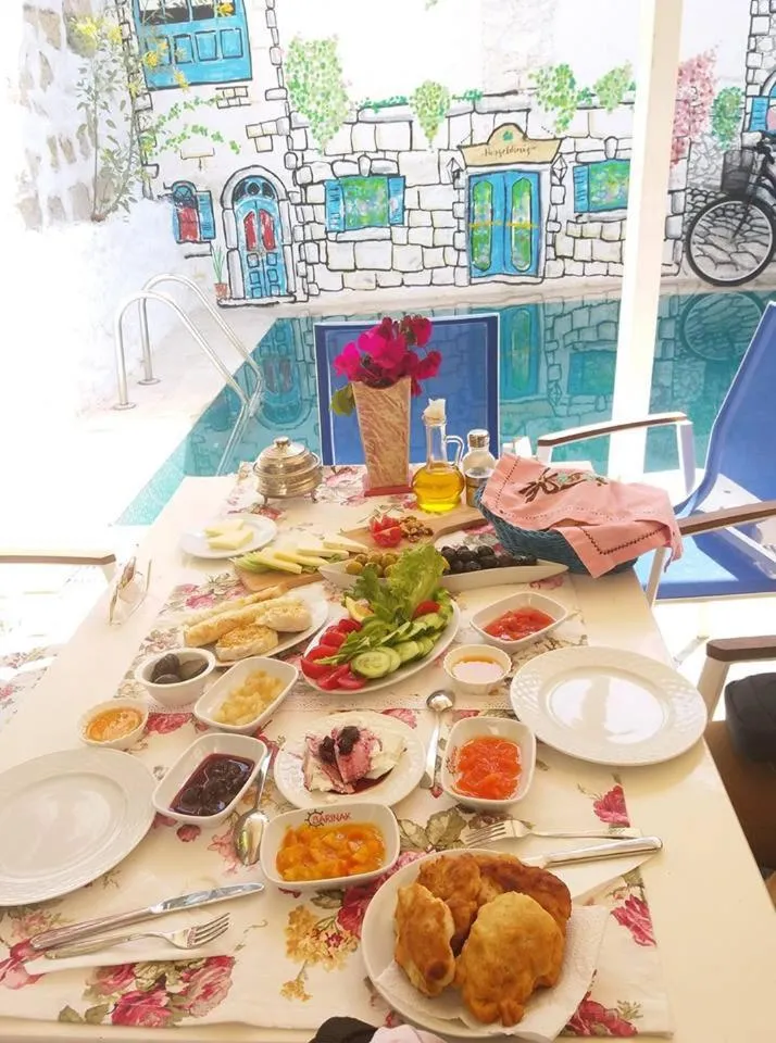 Breakfast in Alacati Asmali Konak Hotel