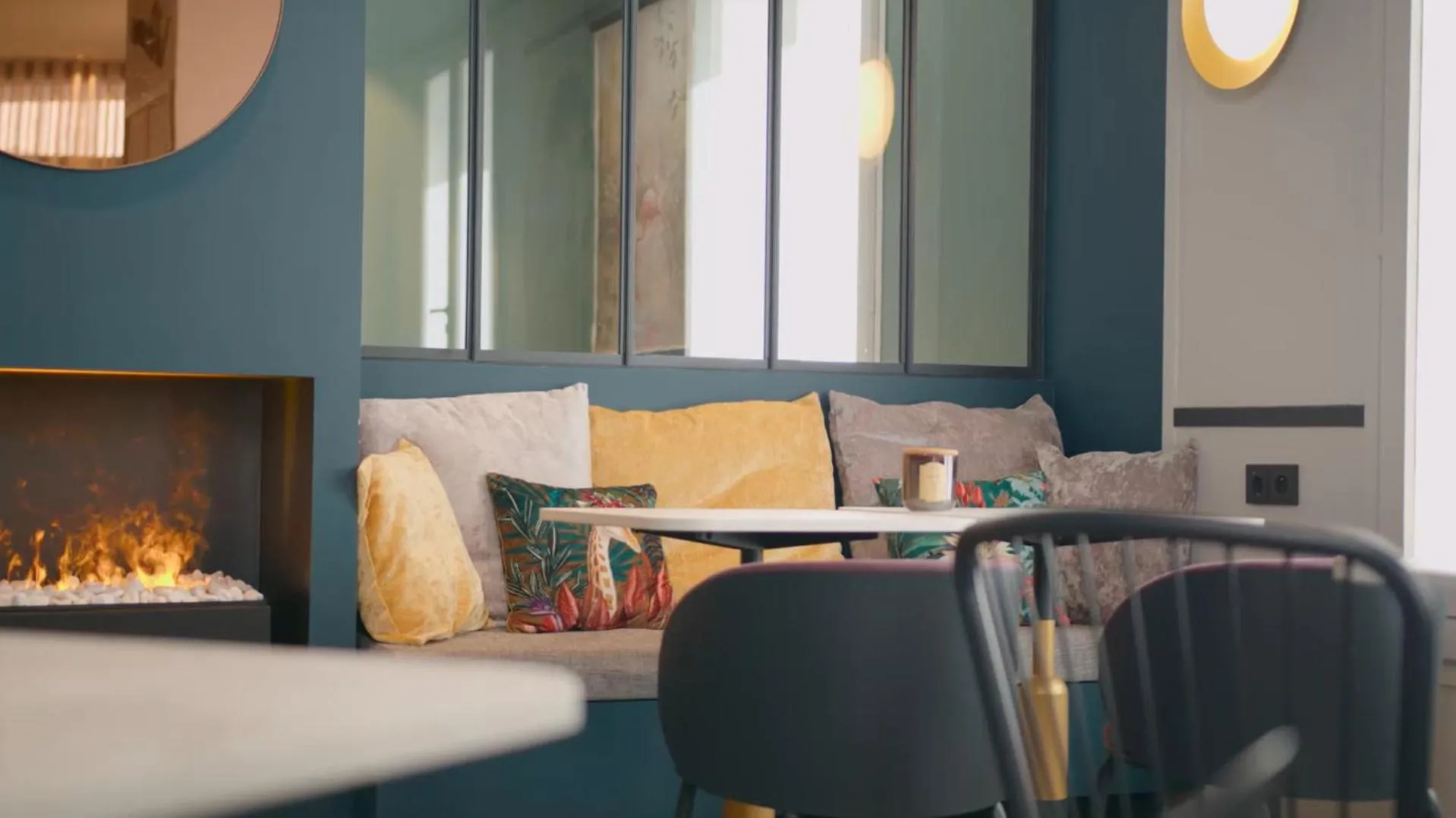 Seating area in Best Western Hotel du Pont Wilson