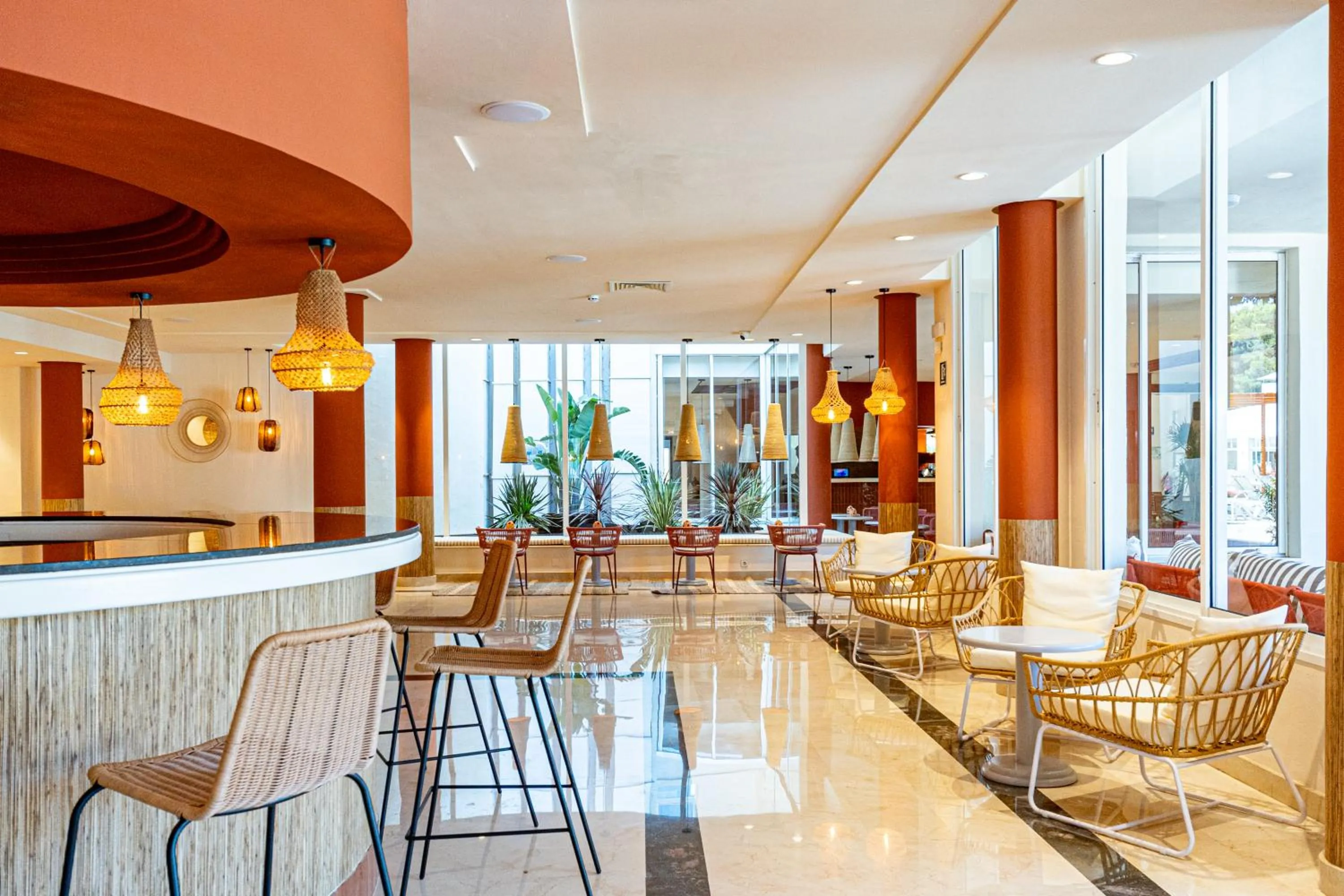 Lounge or bar in Hotel Rosella affiliated by Intelier