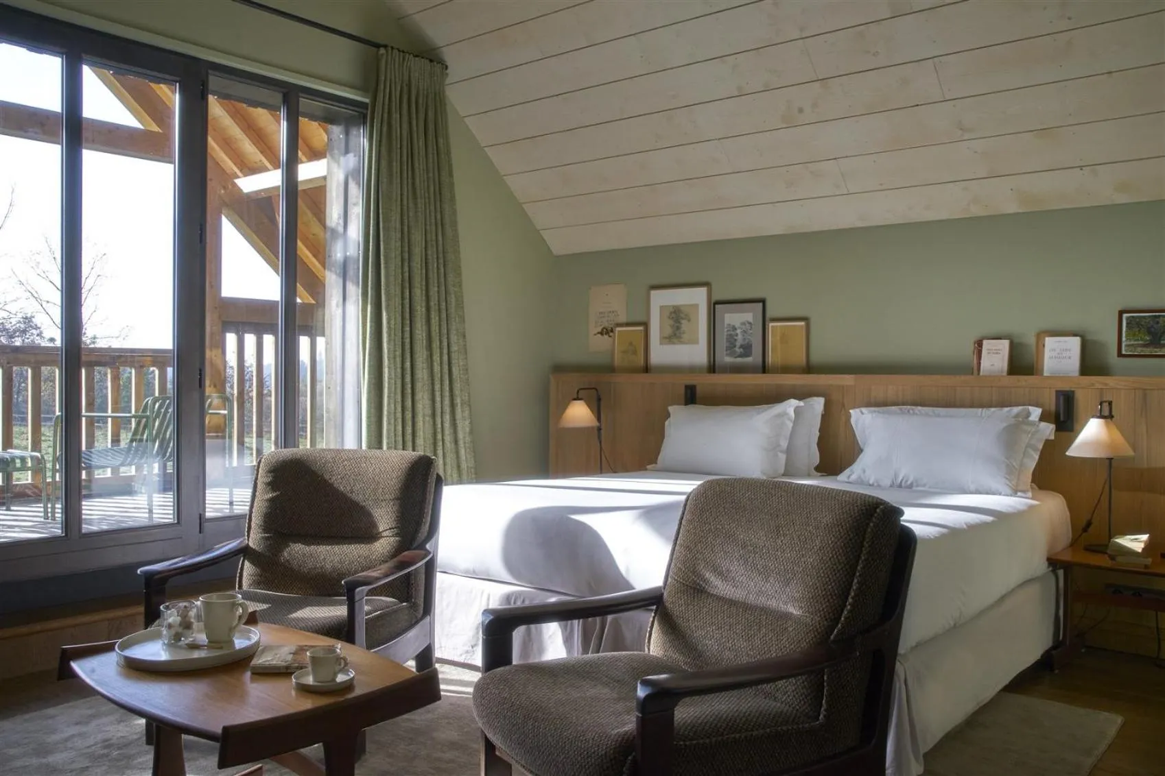 Photo of the whole room, Bed in Les Sources de Cheverny