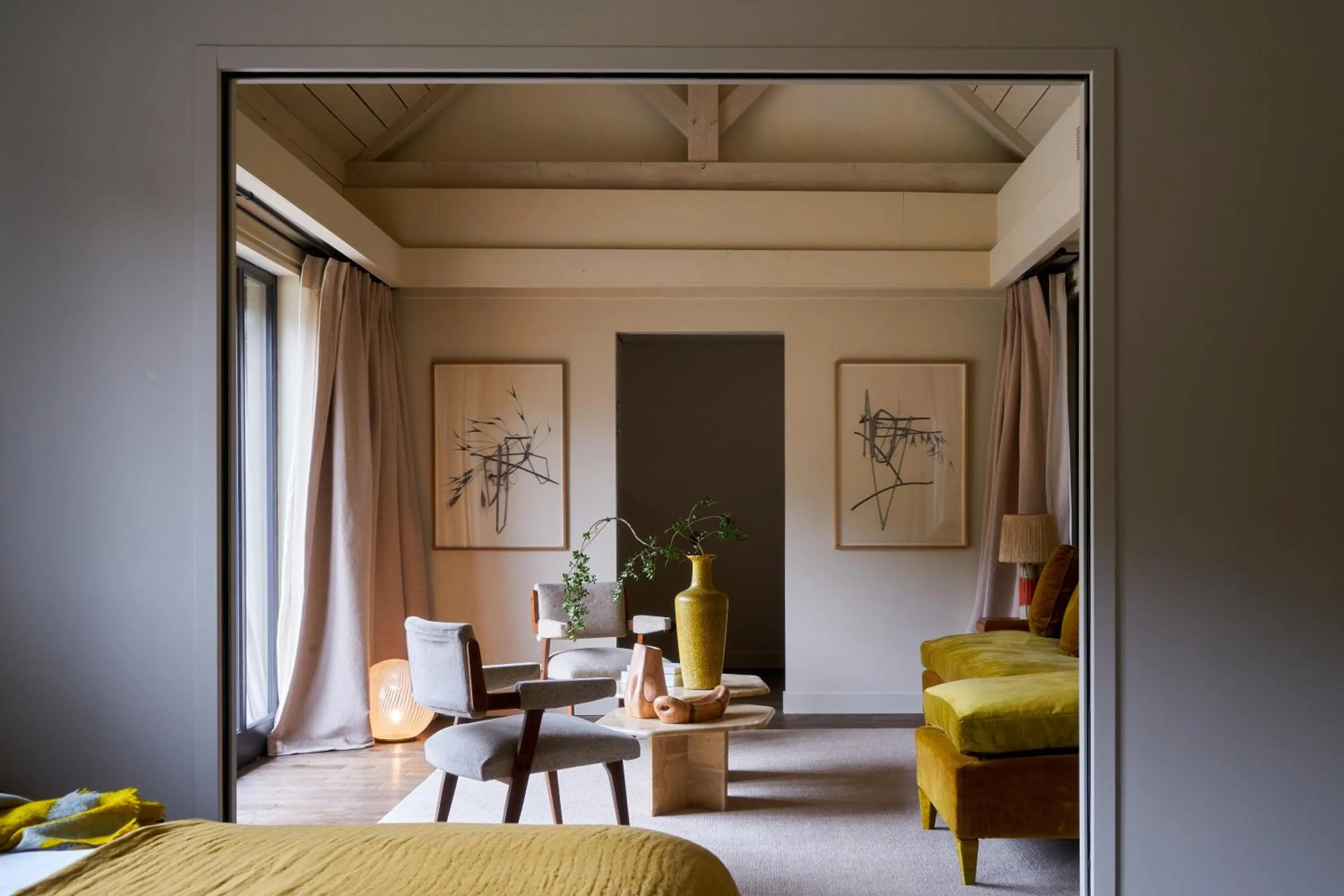 Living room in Les Sources de Cheverny