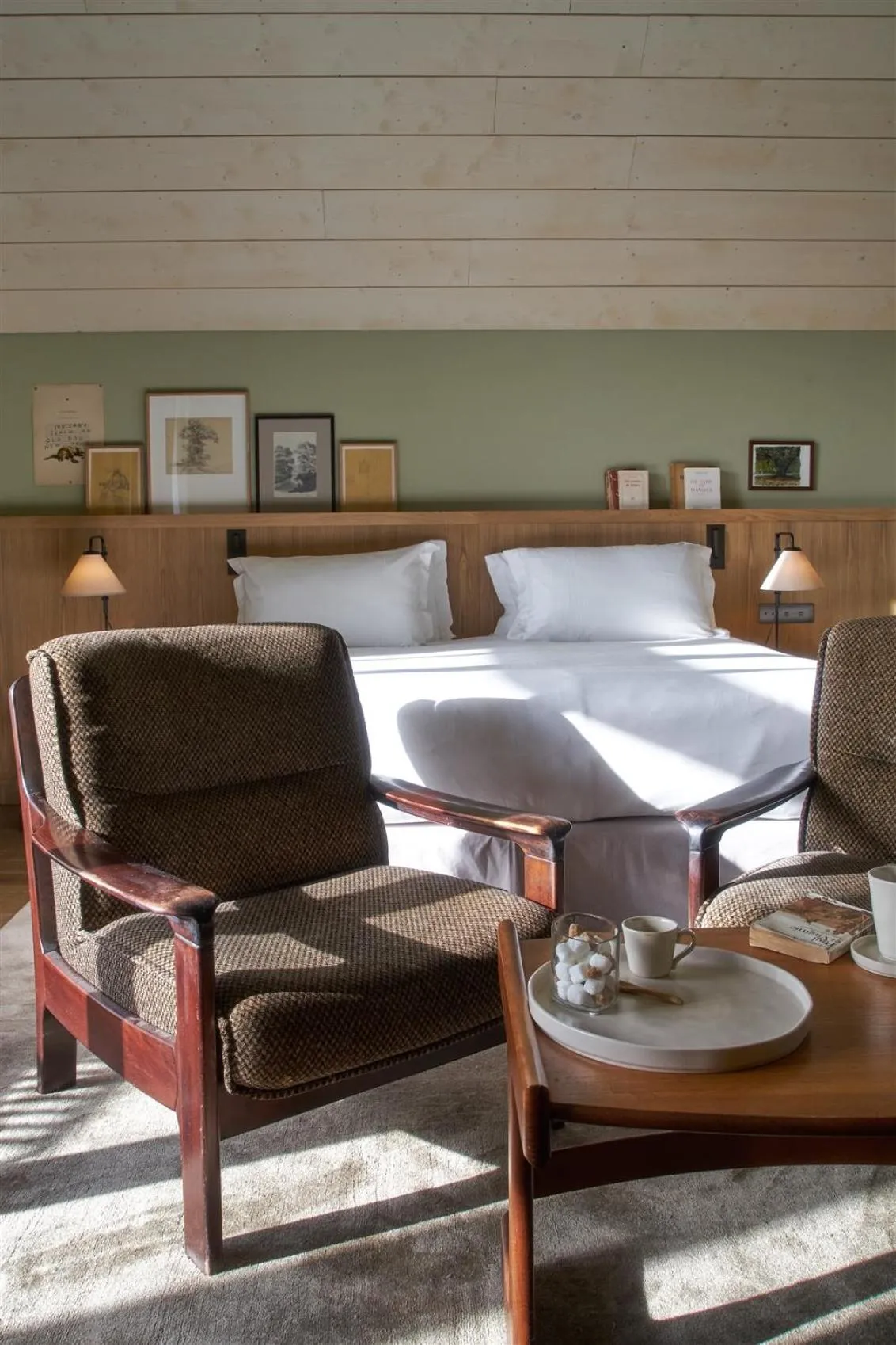 Seating area in Les Sources de Cheverny