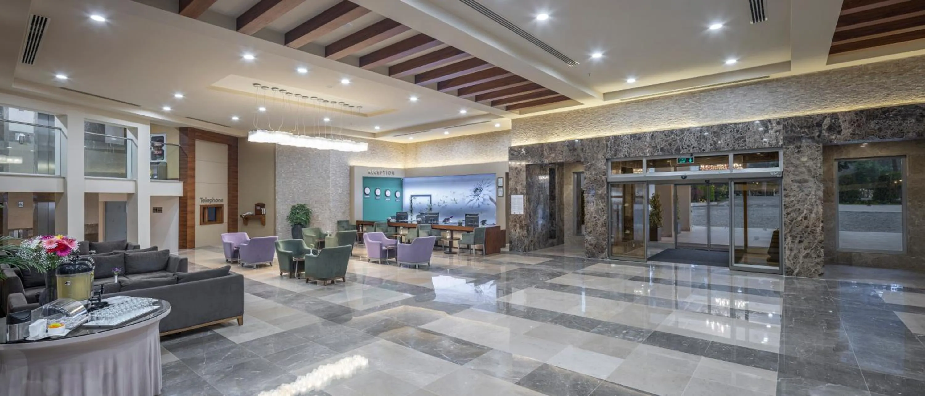Lobby or reception in Arcanus Hotels Sorgun - Ultra All Inclusive