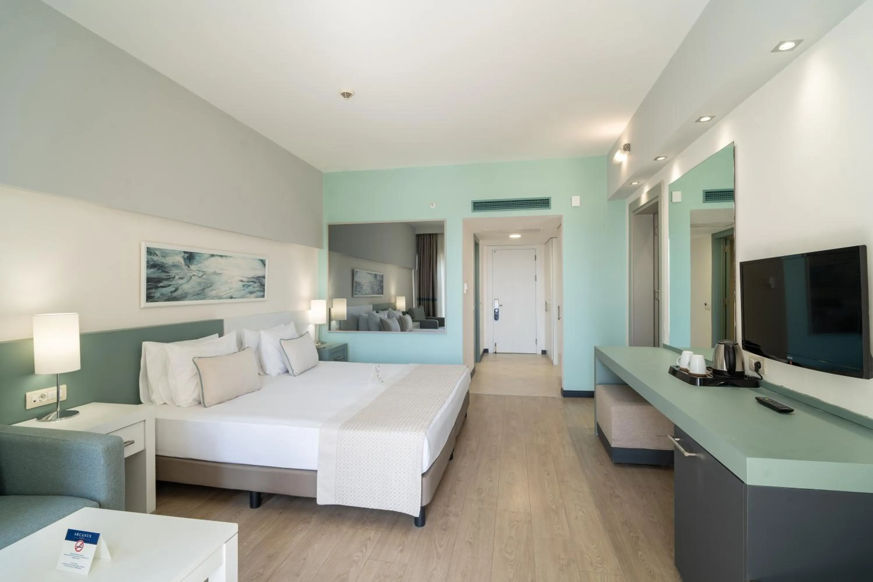 Bed in Arcanus Hotels Sorgun - Ultra All Inclusive