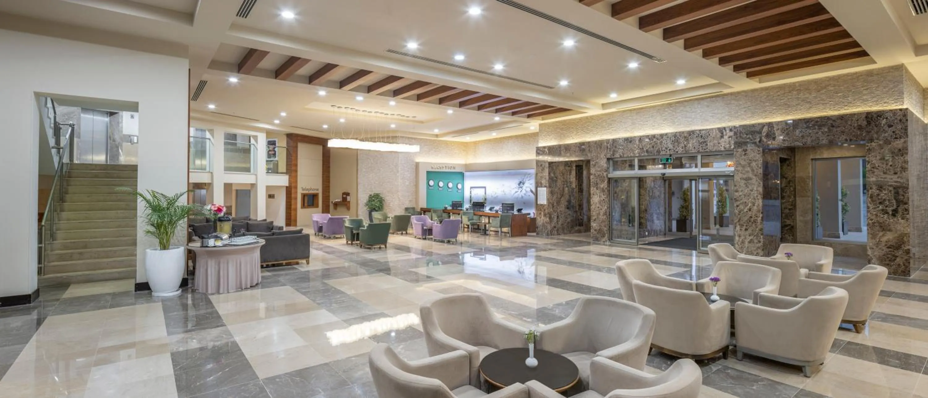 Lobby or reception in Arcanus Hotels Sorgun - Ultra All Inclusive
