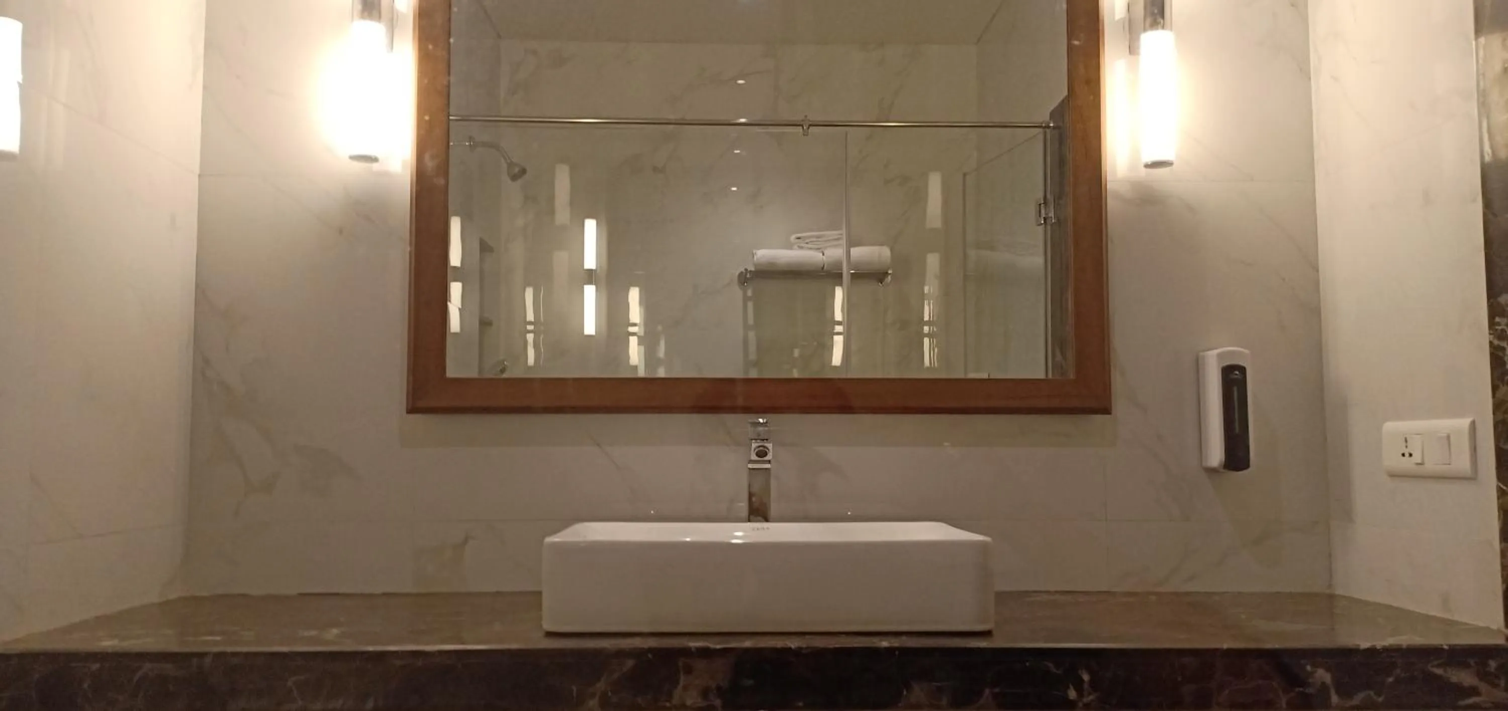 Bathroom in Cosmique Clarks Inn Suites Goa