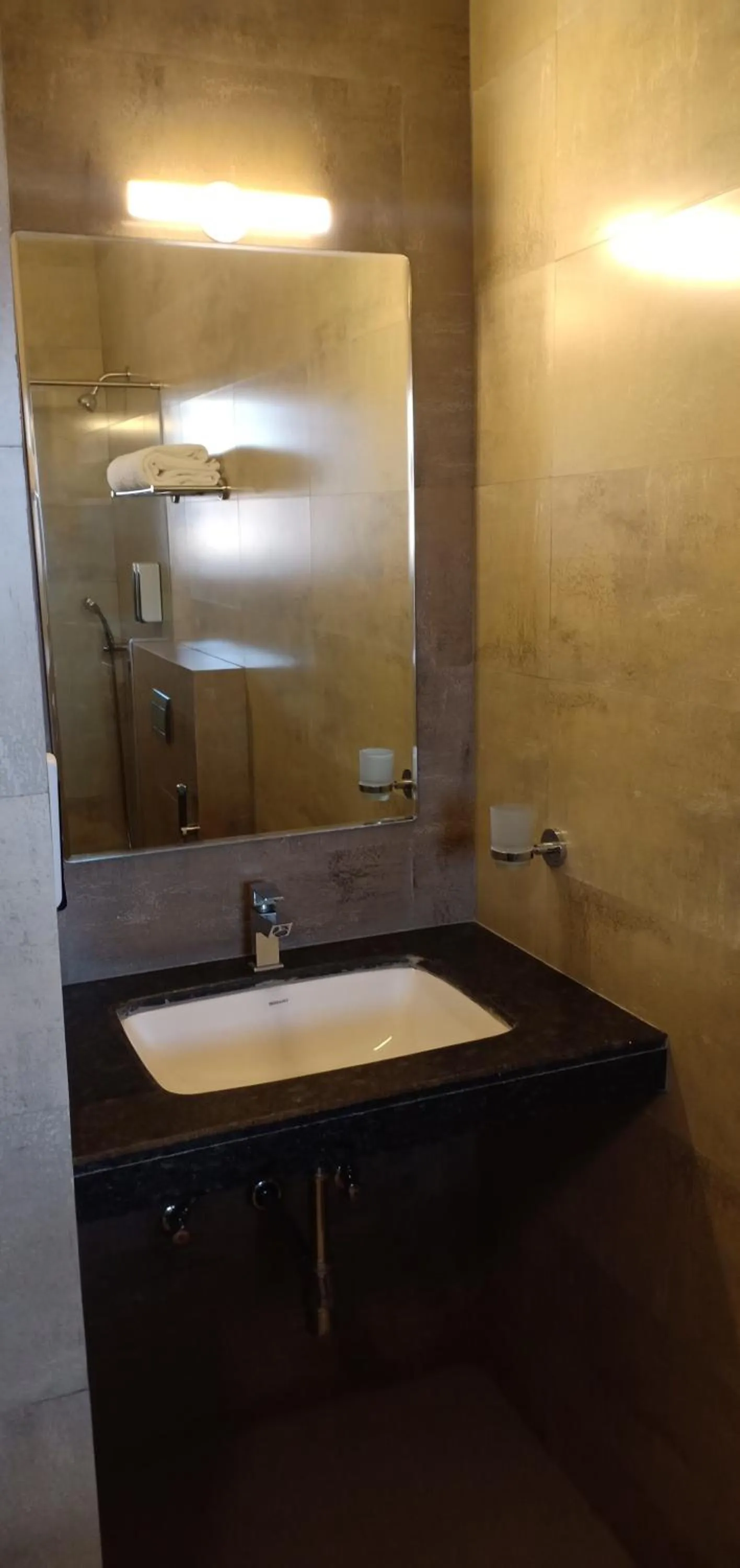 Bathroom in Cosmique Clarks Inn Suites Goa