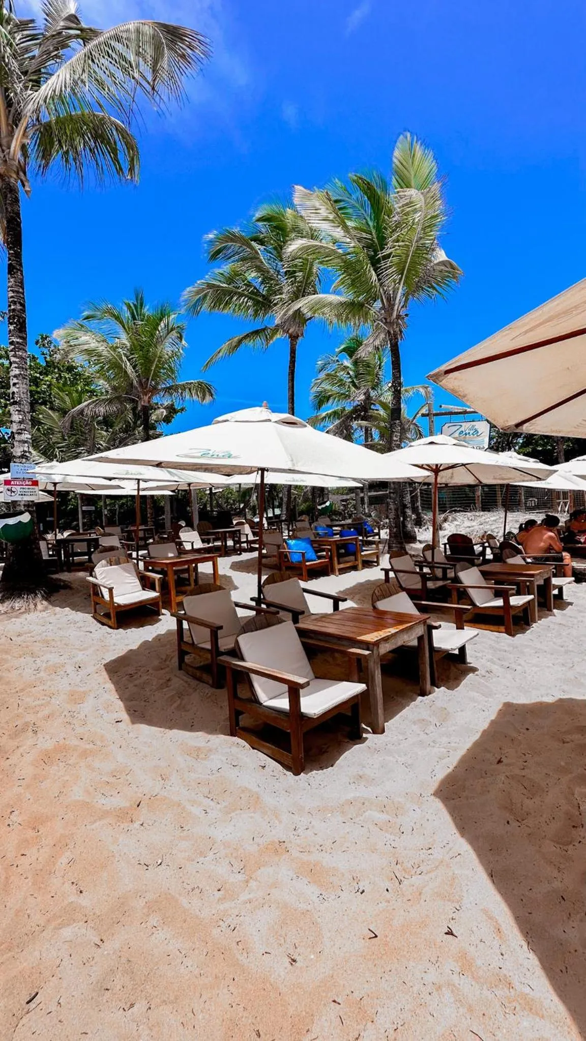 Beach in Hotel Pousada Villa Zena - Frente ao Mar - Pé na areia