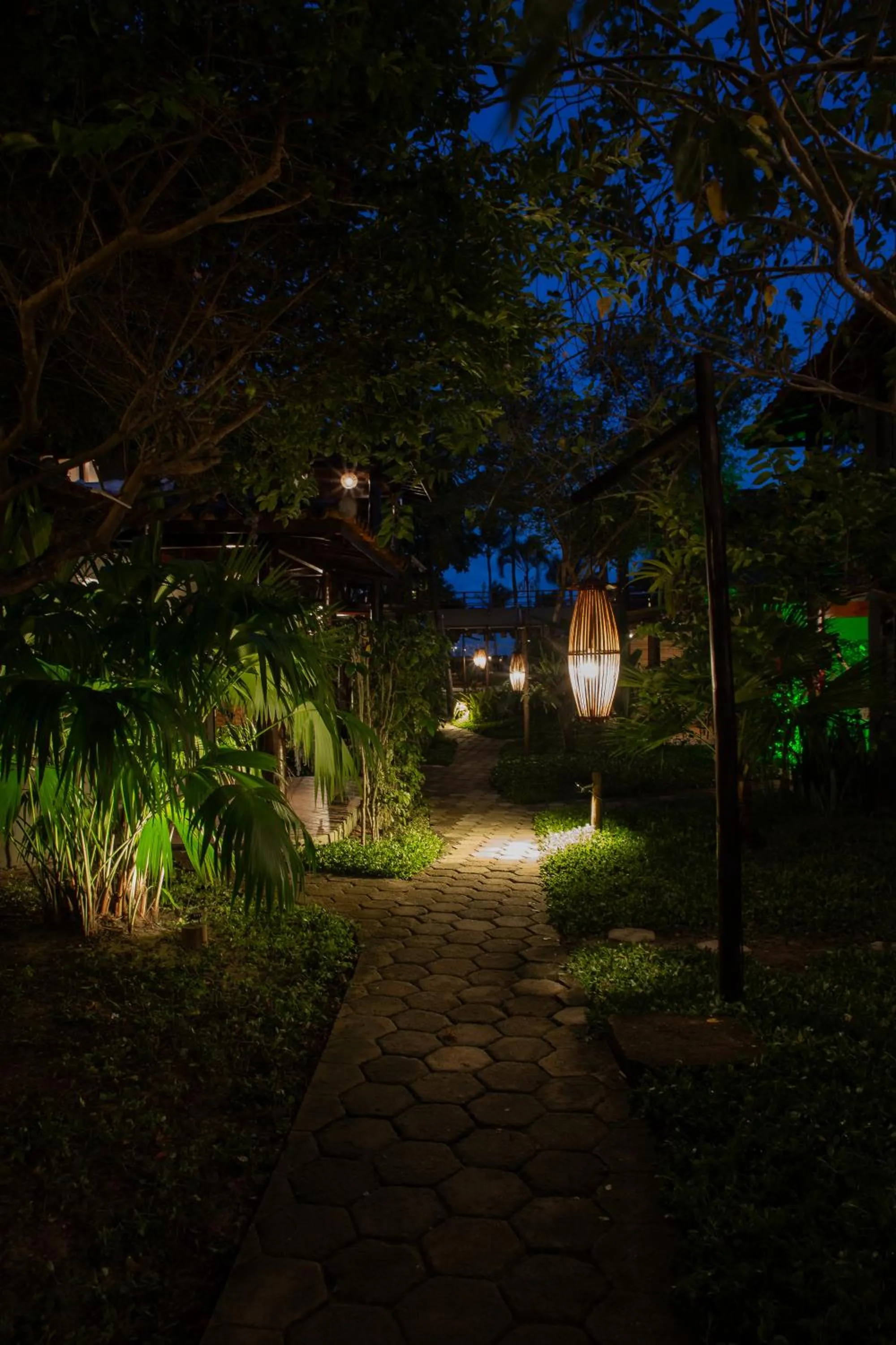 Garden in Hotel Pousada Villa Zena - Frente ao Mar - Pé na areia
