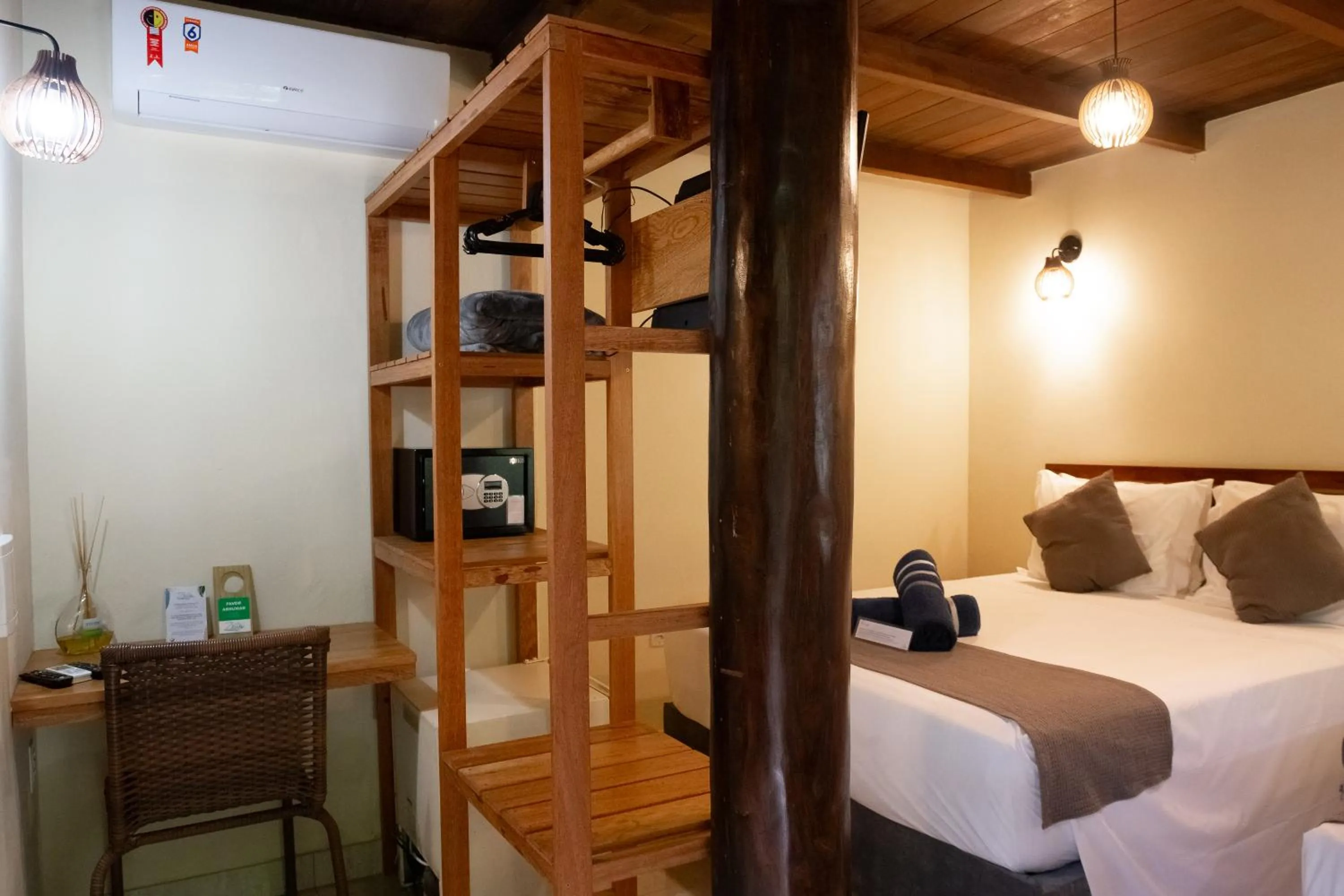 Bed in Hotel Pousada Villa Zena - Frente ao Mar - Pé na areia