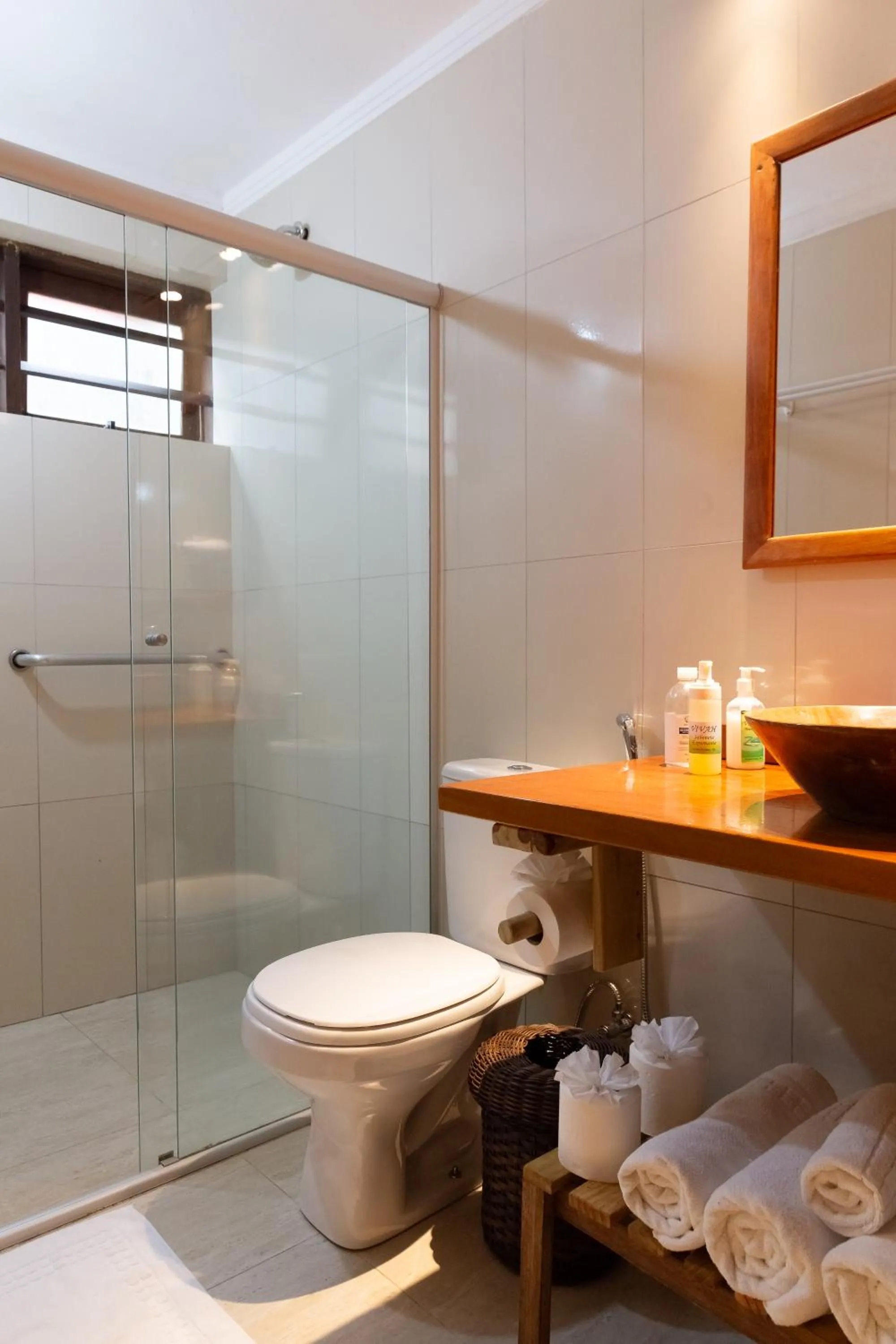 Shower in Hotel Pousada Villa Zena - Frente ao Mar - Pé na areia