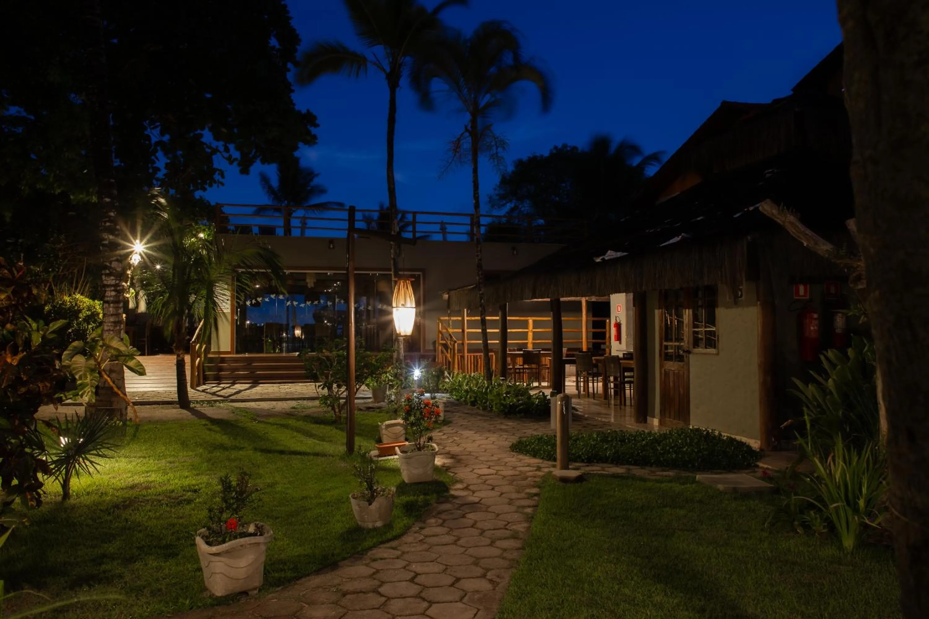 Garden view in Hotel Pousada Villa Zena - Frente ao Mar - Pé na areia