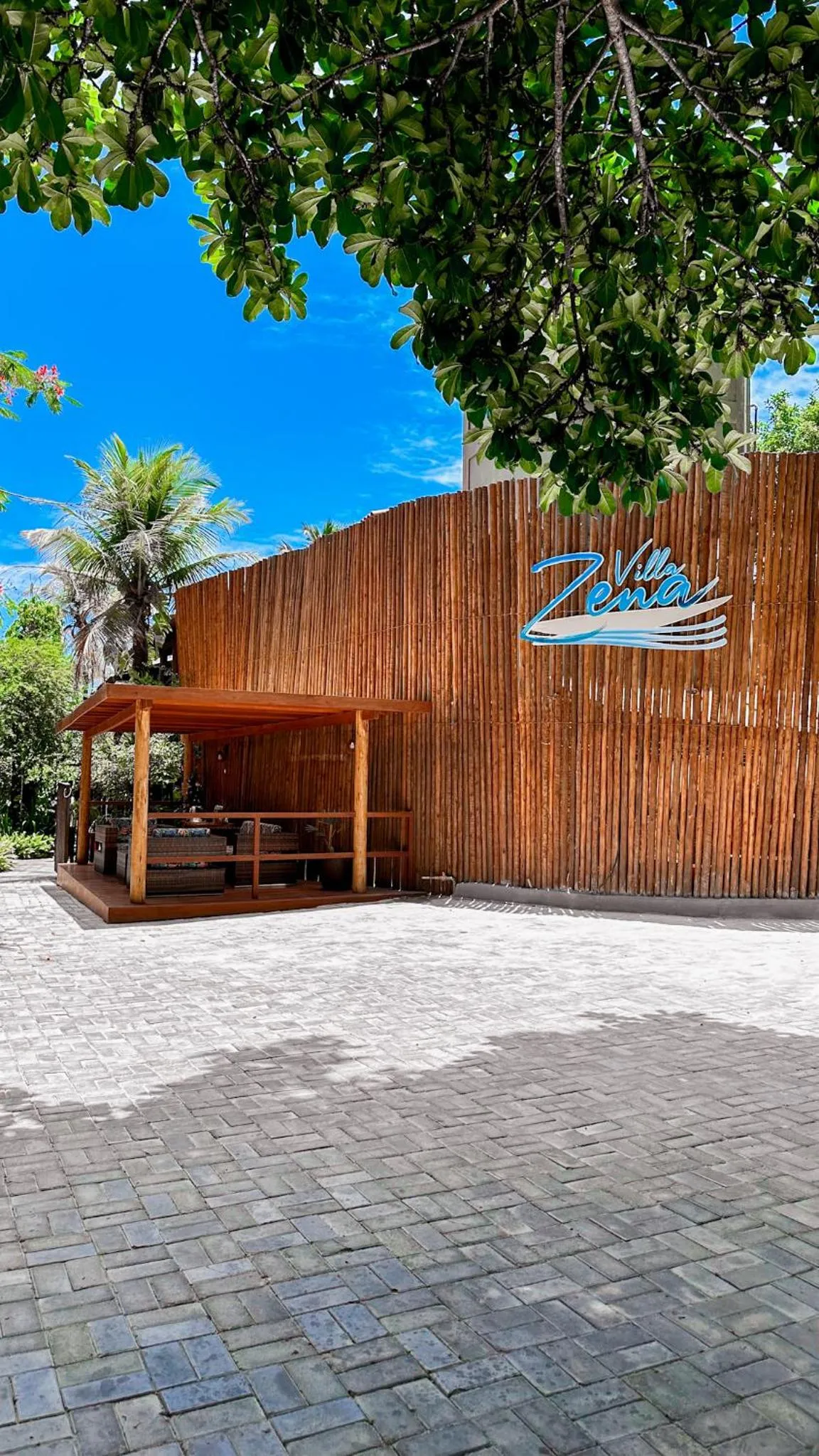 Property building in Hotel Pousada Villa Zena - Frente ao Mar - Pé na areia