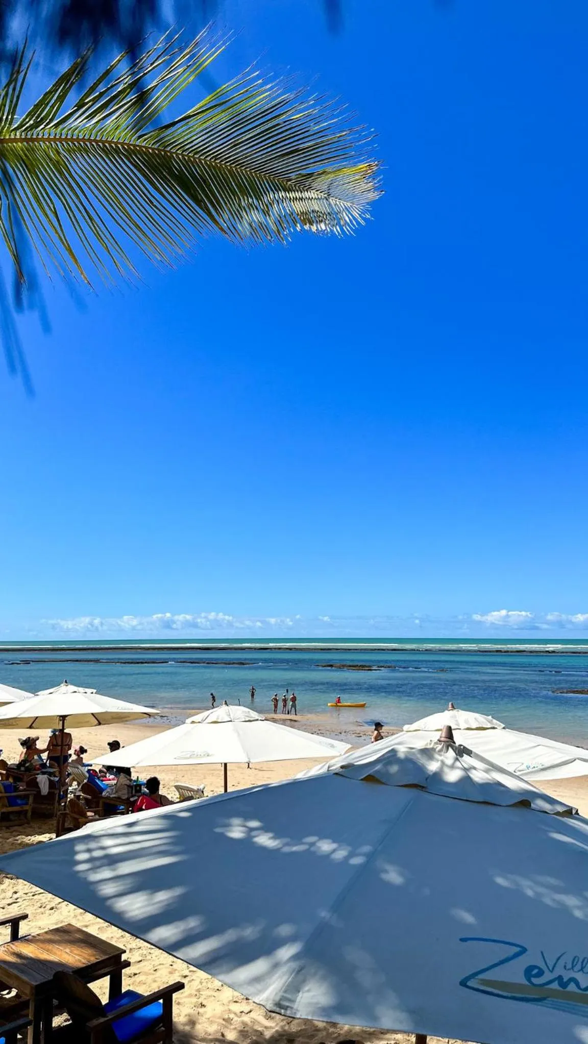 Sea view in Hotel Pousada Villa Zena - Frente ao Mar - Pé na areia