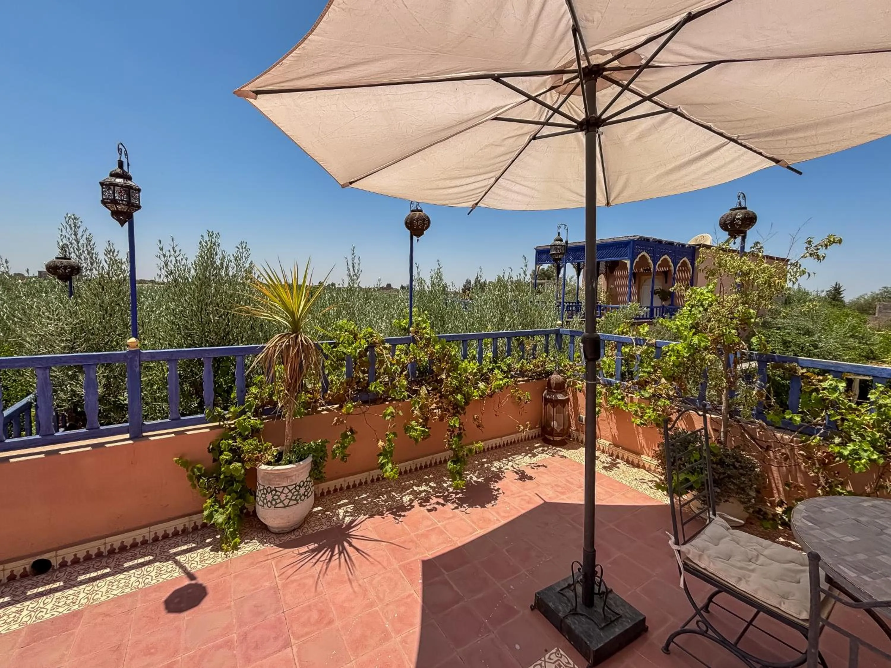 View (from property/room) in Le Bleu House