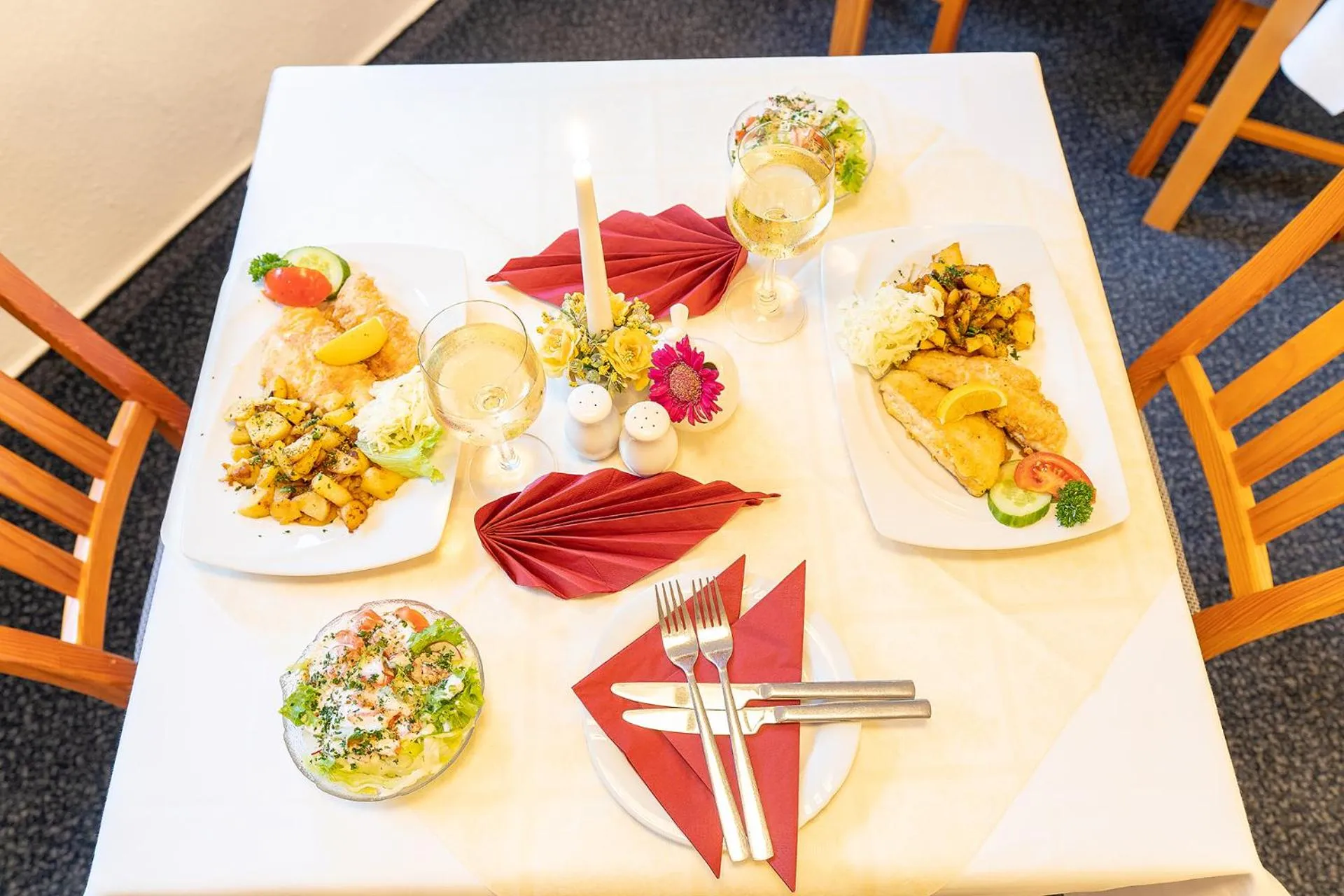 Restaurant/places to eat in Hotel am Gothensee