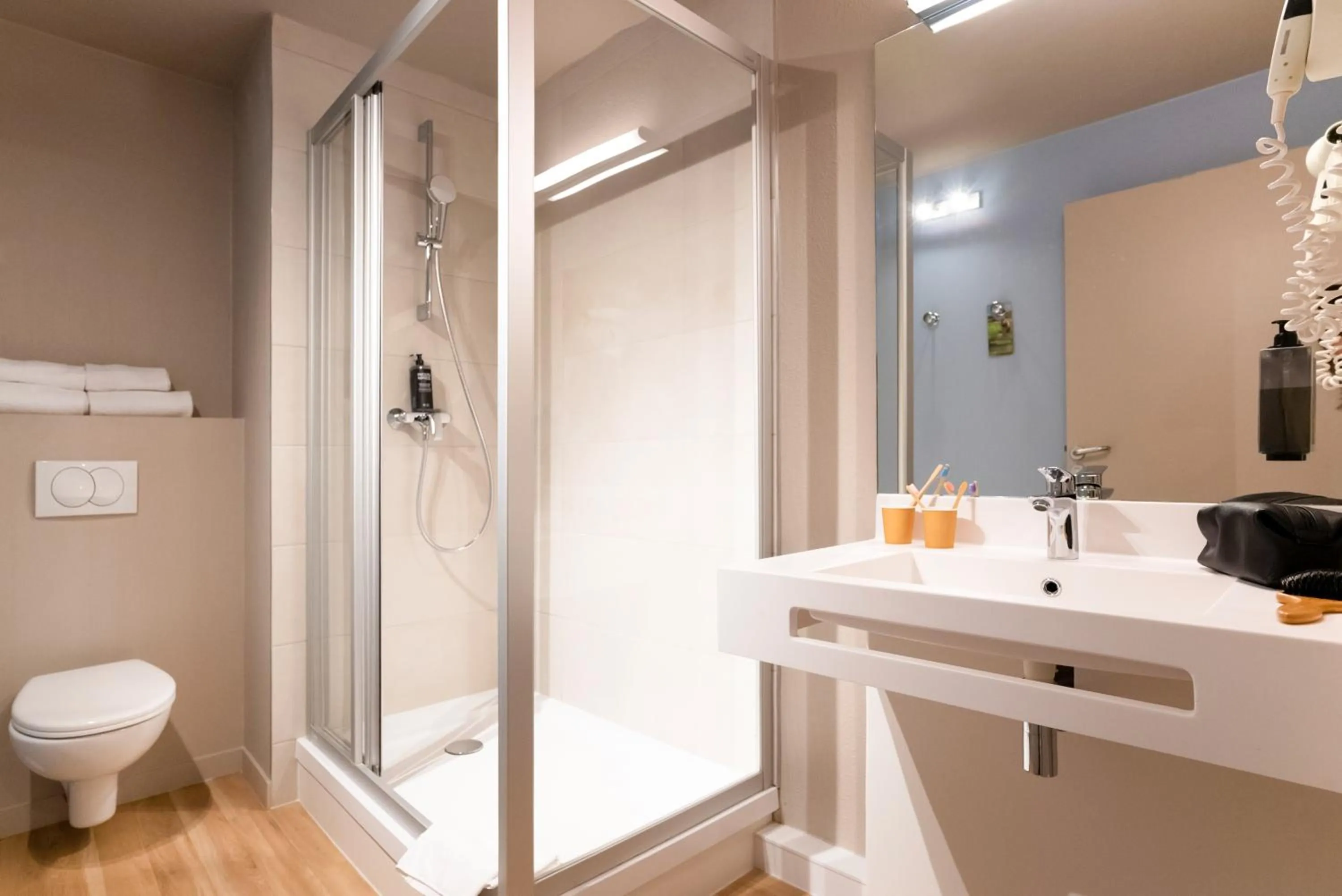 Bathroom in ibis Styles Aix les Bains Domaine de Marlioz