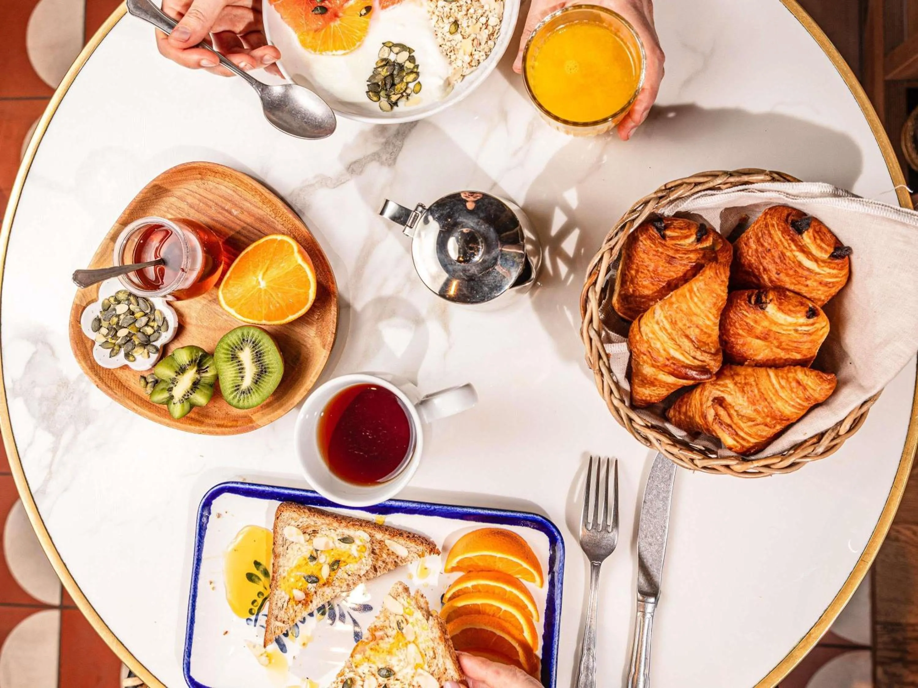 Breakfast in ibis Styles Aix les Bains Domaine de Marlioz