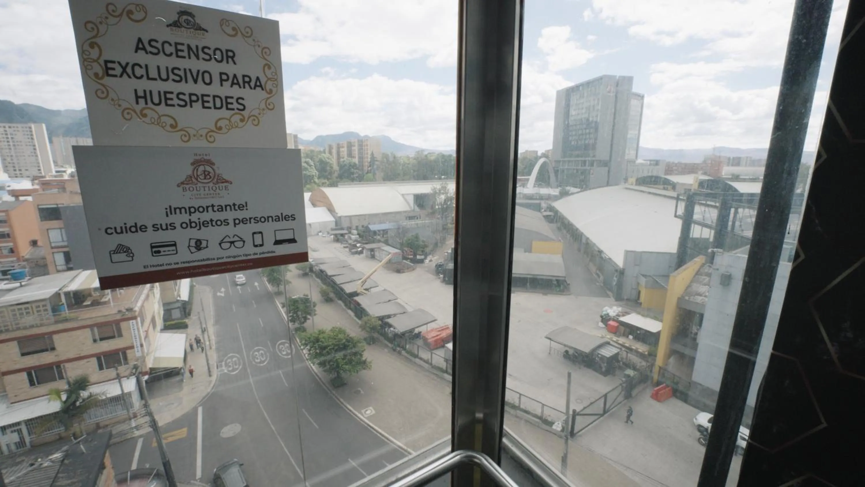 City view in Hotel Boutique City Center