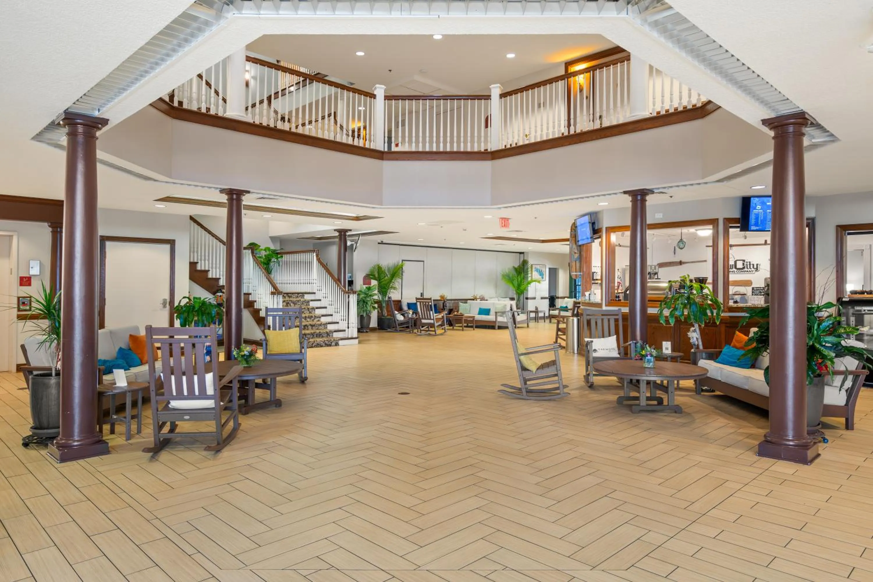 Lobby or reception in Oakwood Resort