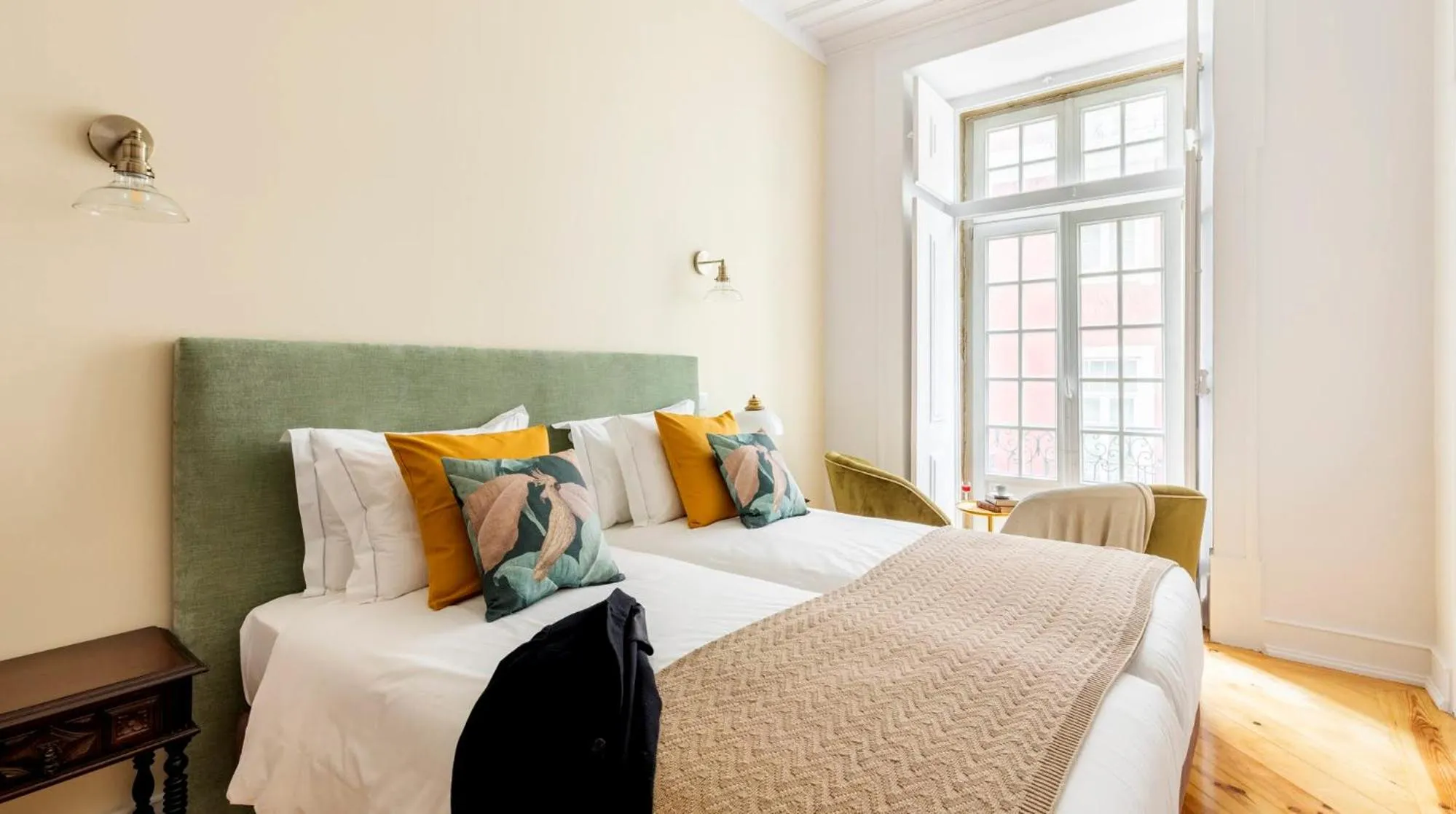 Bed in LeL Madalena GuestHouse