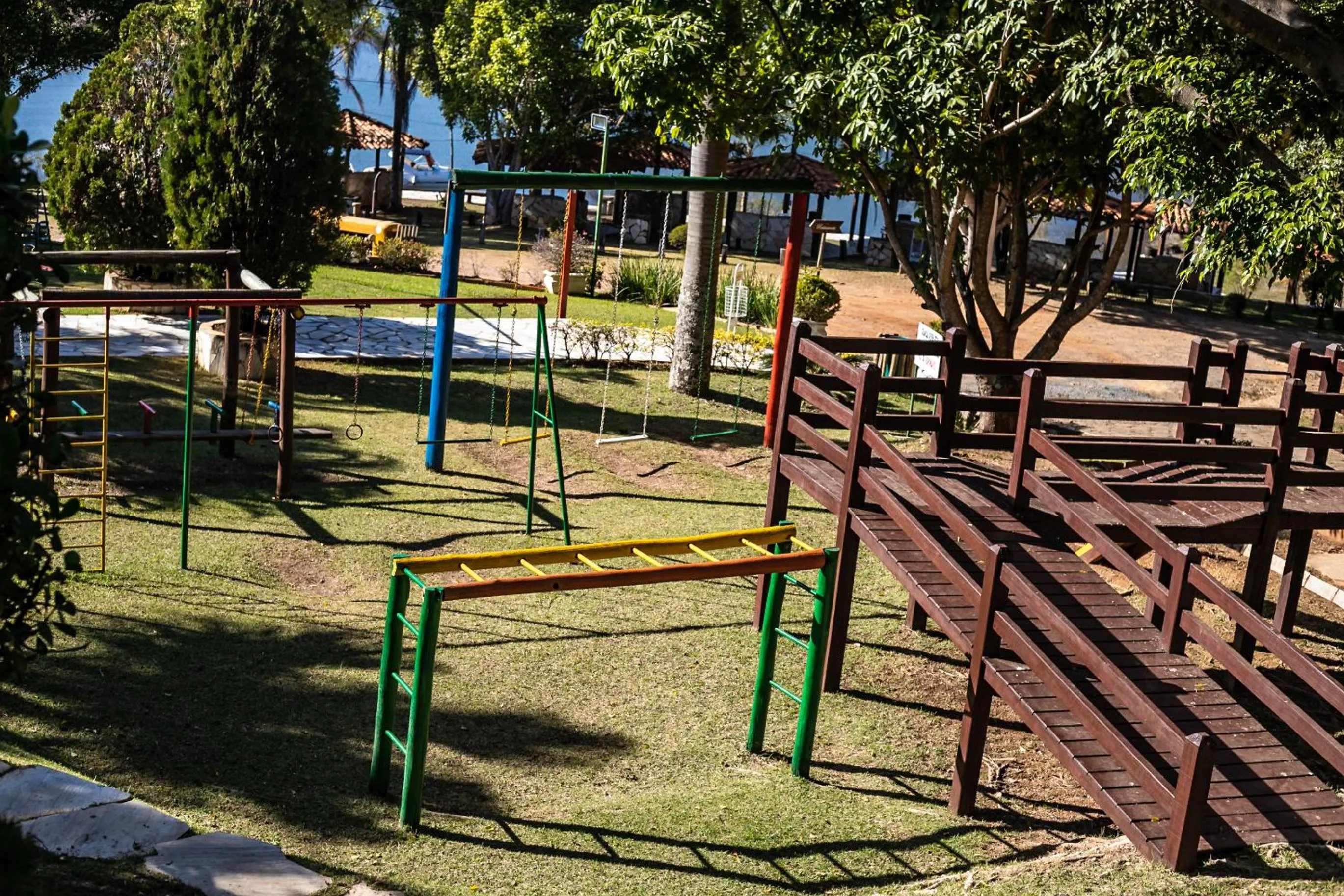 Children play ground in Pousada do Rio Turvo