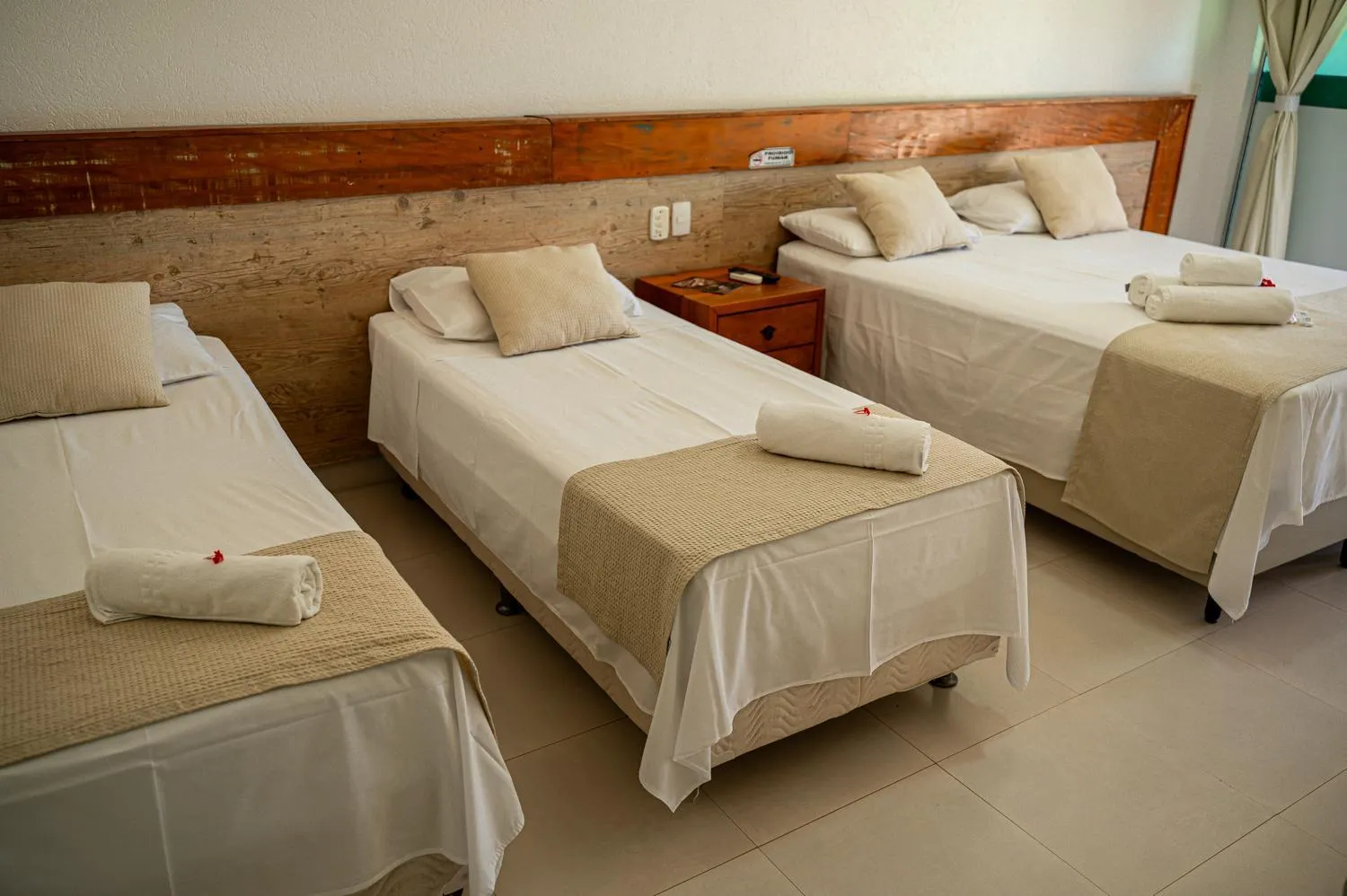 Bed in Pousada do Rio Turvo